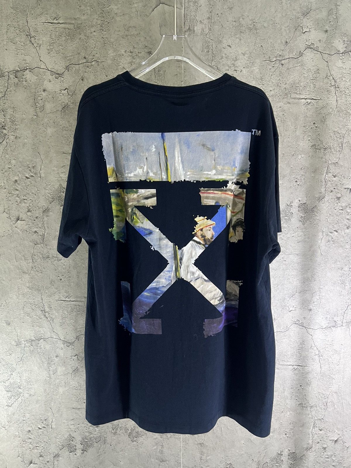 Off white oil painting hot sale shirt