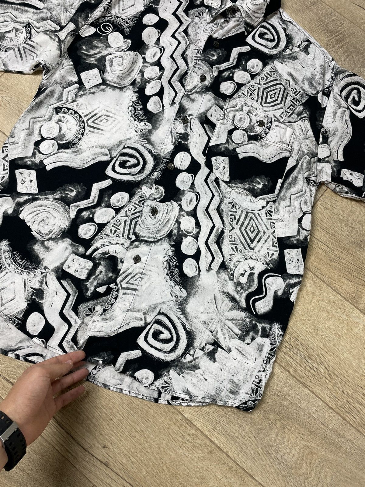 Vintage Vintage Button Ups Printed Crazy Oversized Shirt Size S Size US S / EU 44-46 / 1 - 4 Thumbnail