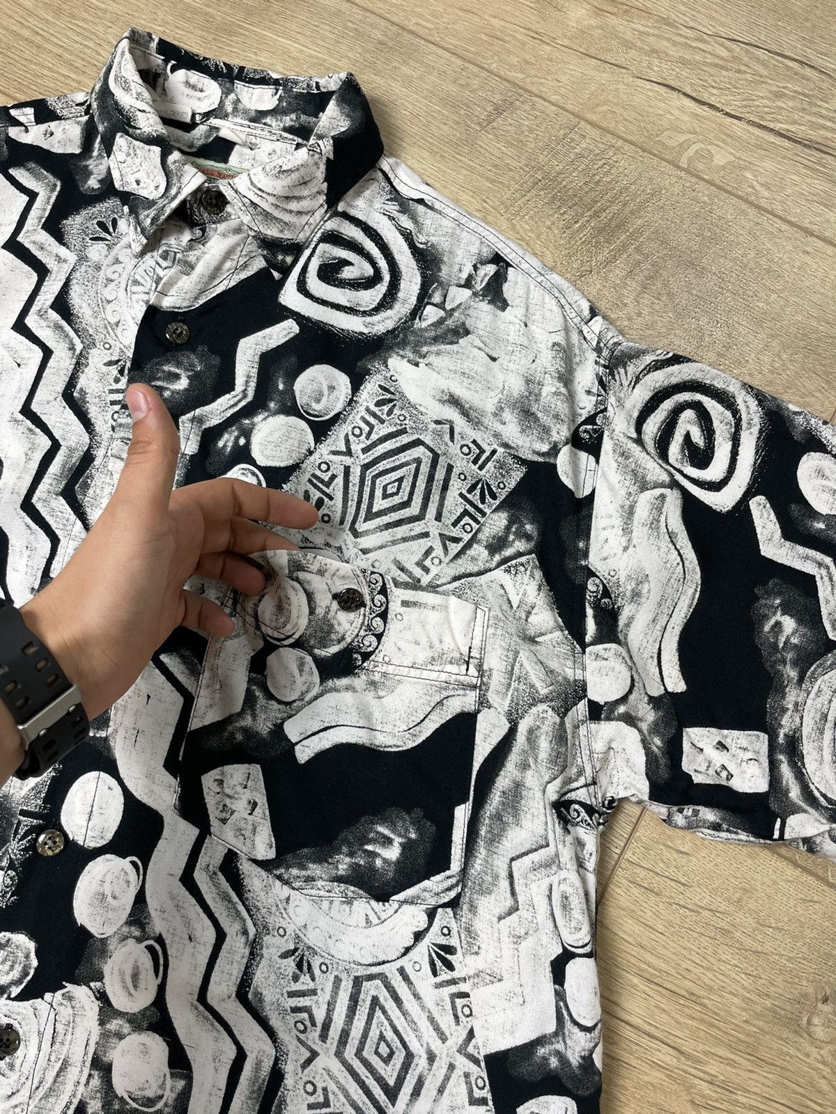 Vintage Vintage Button Ups Printed Crazy Oversized Shirt Size S Size US S / EU 44-46 / 1 - 7 Thumbnail