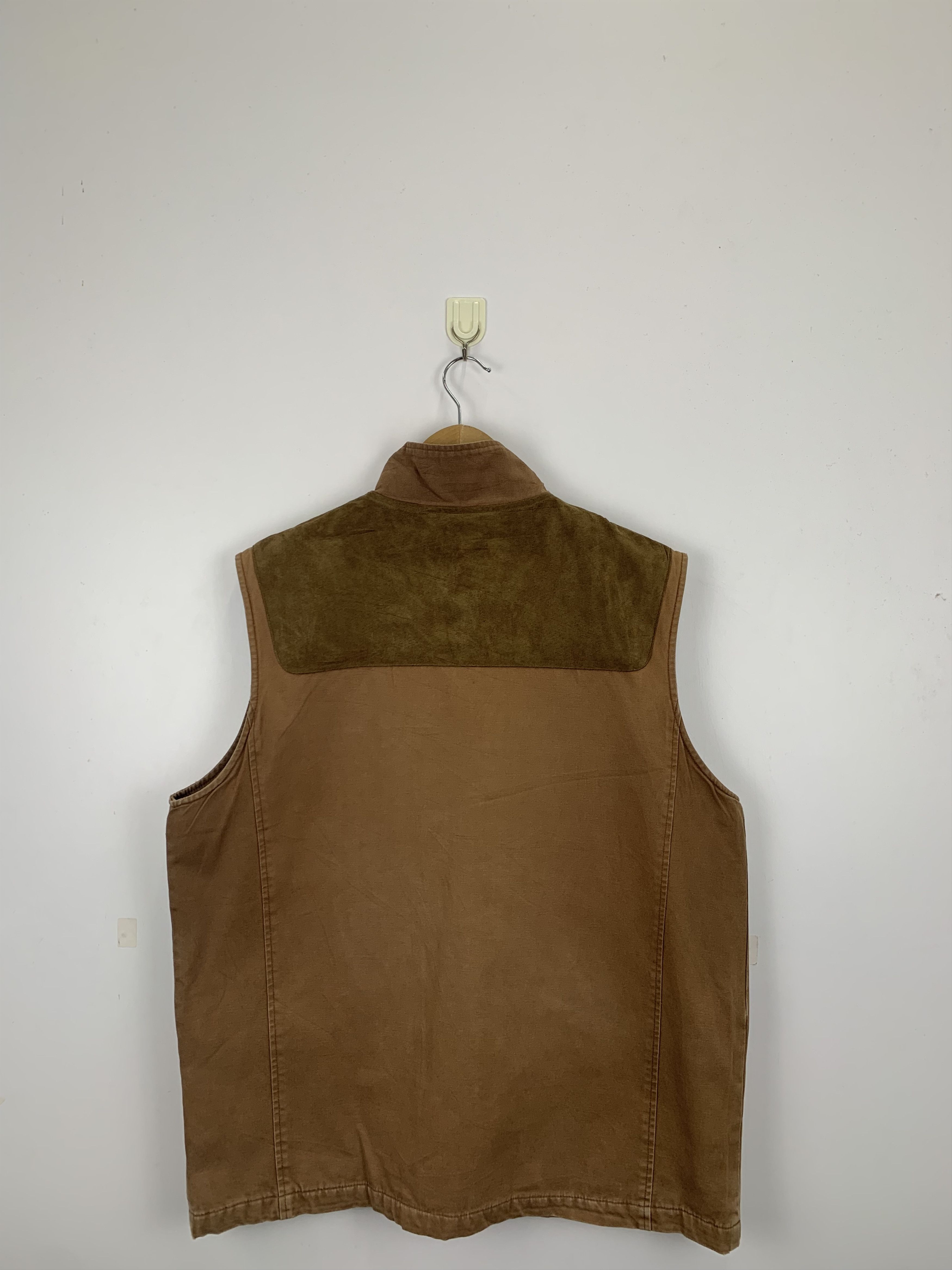 Japanese Brand × Vintage Vintage Japanese Brand Velvet Multi Pocket Vest Size US L / EU 52-54 / 3 - 3 Thumbnail