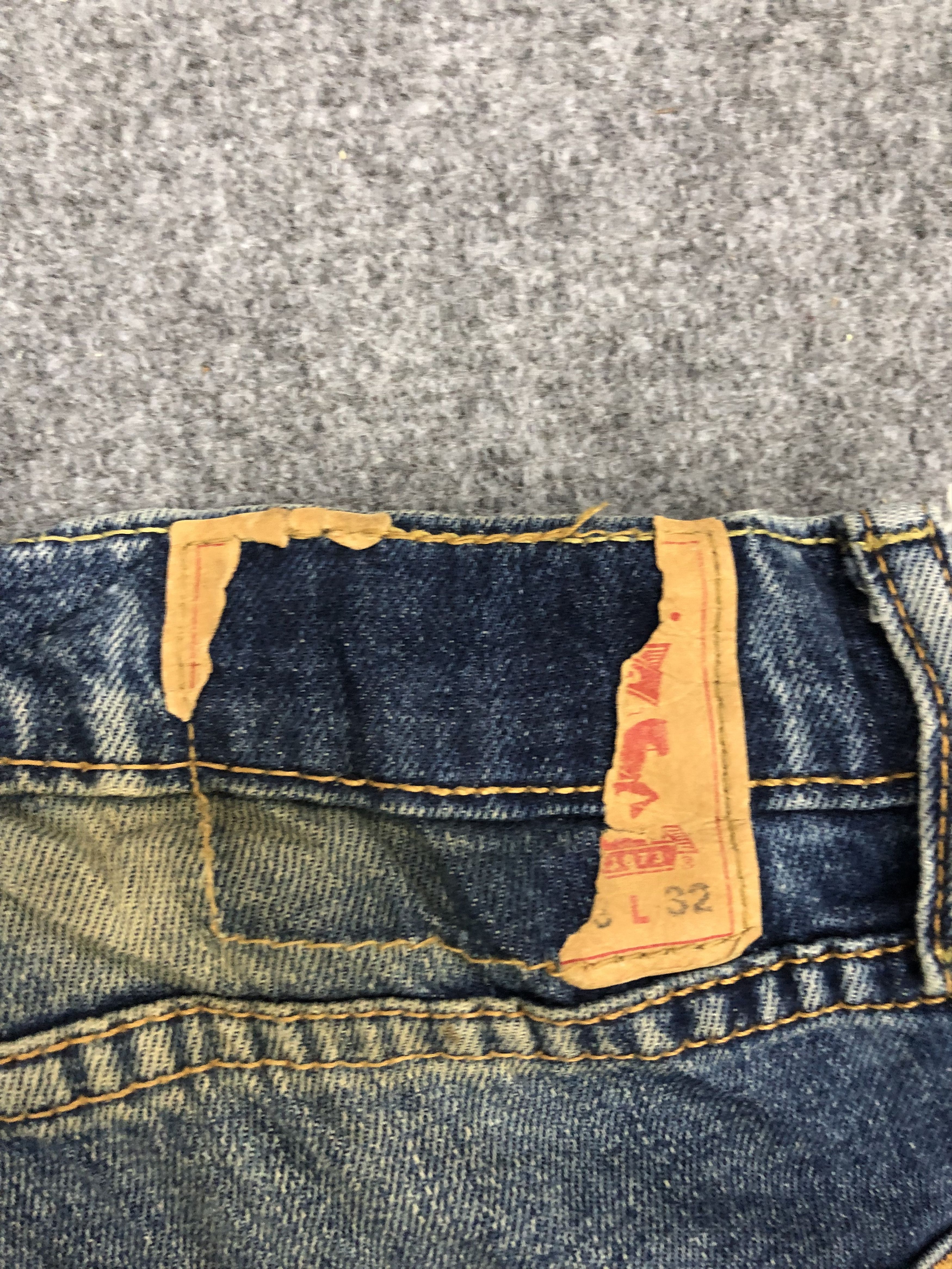 Levi's Vintage Levis 511 Faded Blue Jeans DP1187 Size US 34 / EU 50 - 5 Thumbnail