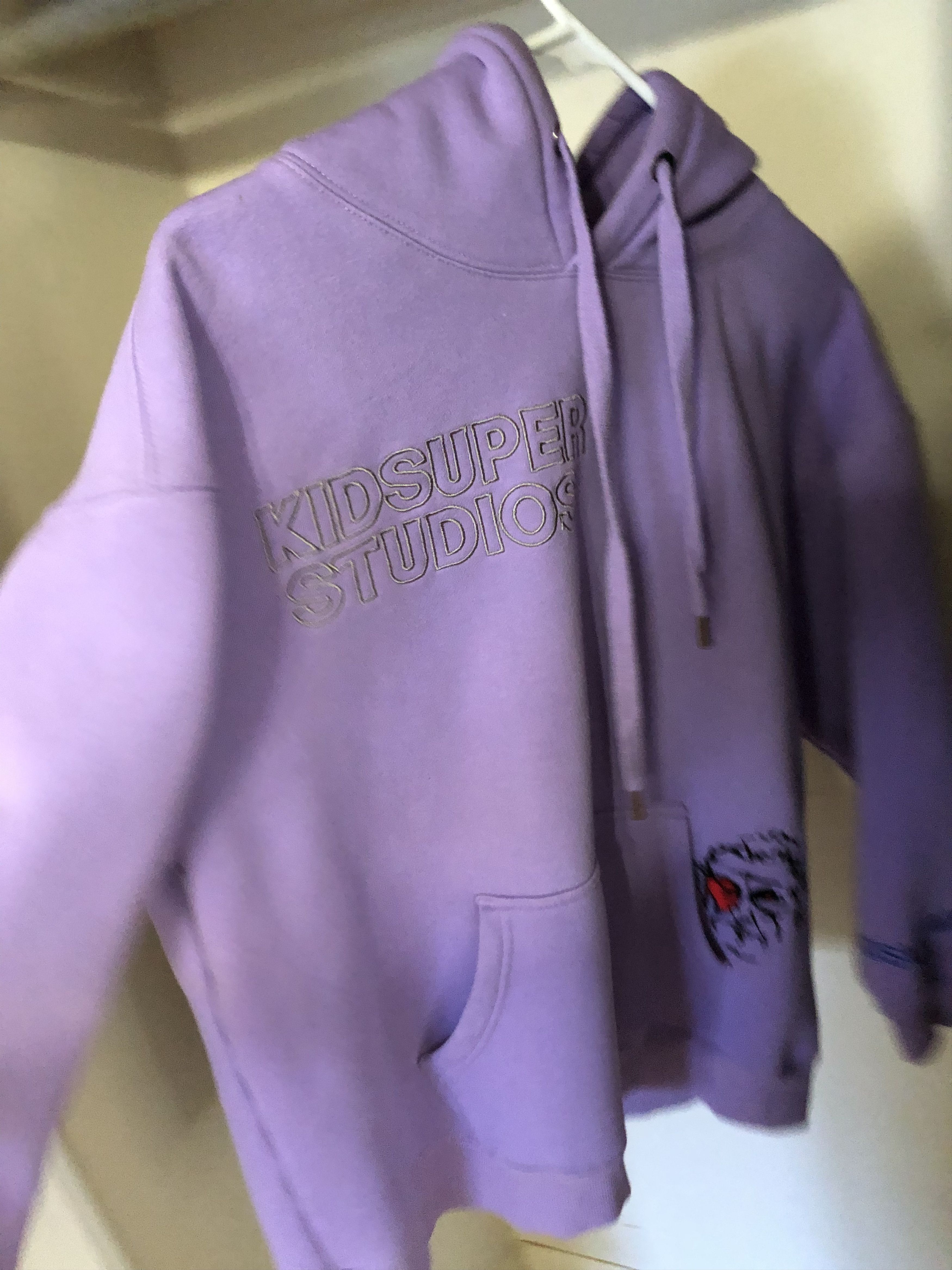 KidSuper KIDSUPER Super Sweatshirt [Violet] - L Size US L / EU 52-54 / 3 - 1 Thumbnail