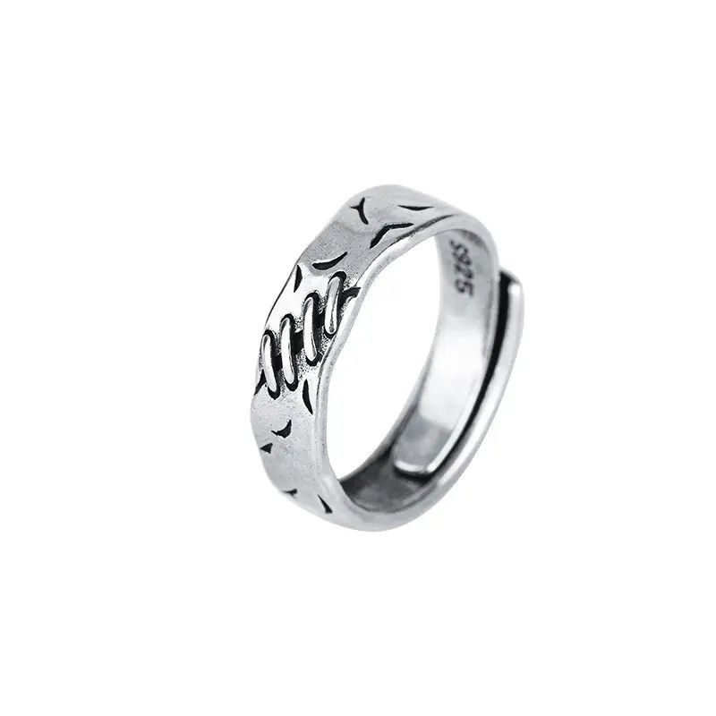 Jewelry Creative Handmade Scar Ring Size ONE SIZE - 4 Thumbnail