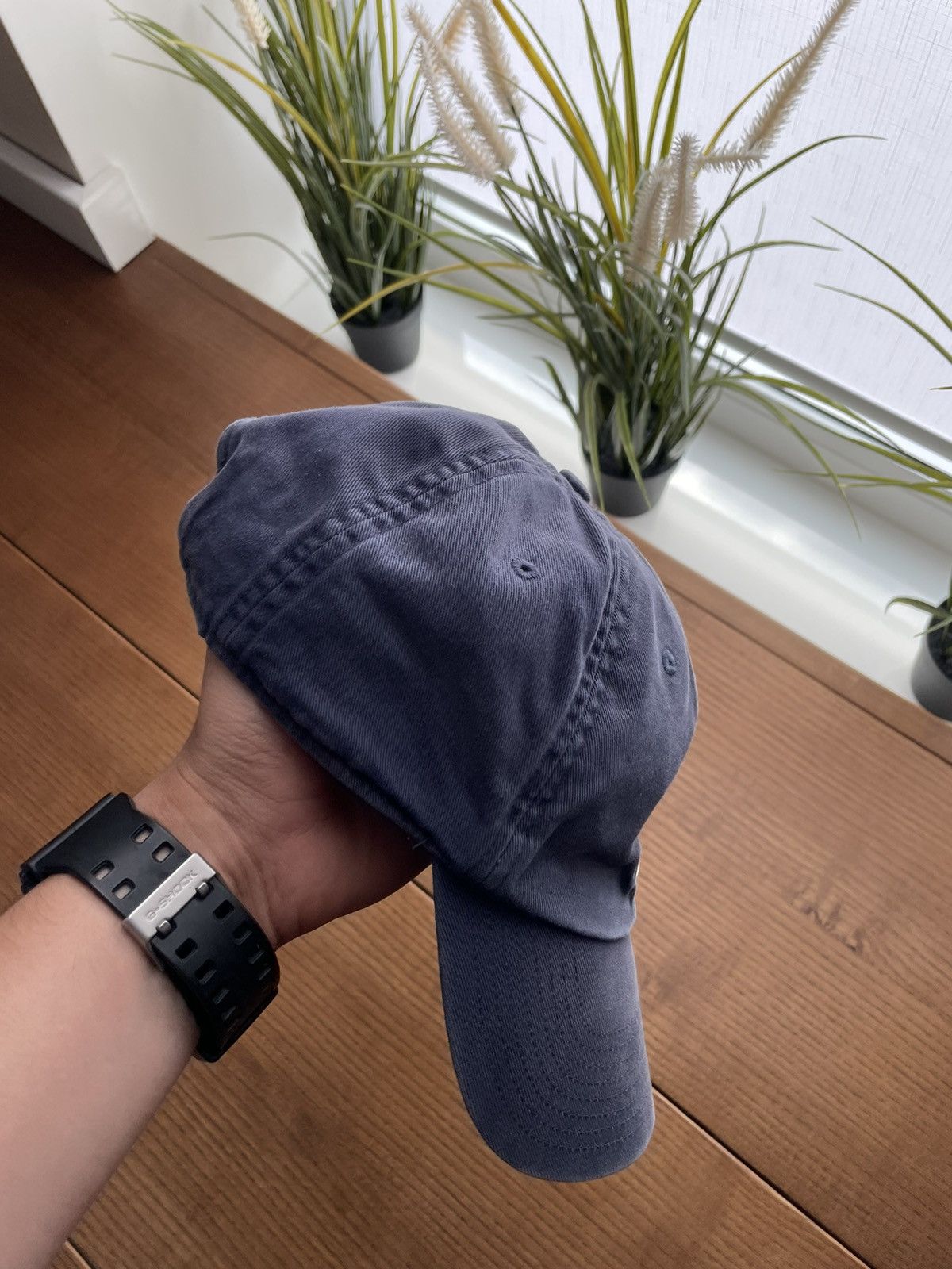 Nike × Vintage Vintage Nike Y2K Central Swoosh Drill Cap Hat One Size Size ONE SIZE - 7 Thumbnail