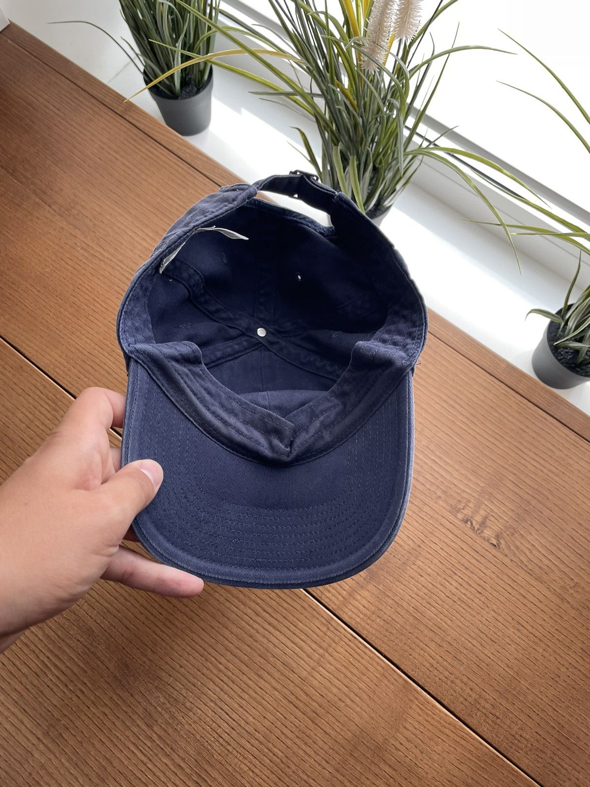 Nike × Vintage Vintage Nike Y2K Central Swoosh Drill Cap Hat One Size Size ONE SIZE - 12 Thumbnail