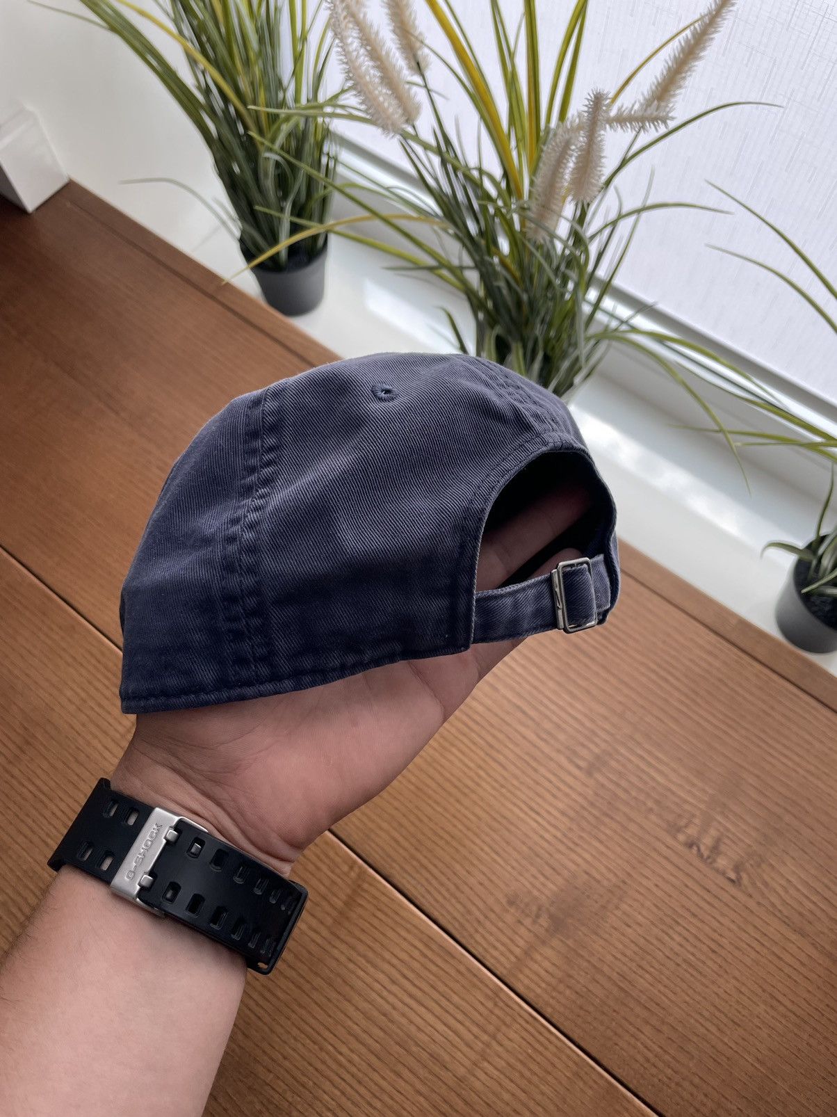 Nike × Vintage Vintage Nike Y2K Central Swoosh Drill Cap Hat One Size Size ONE SIZE - 4 Thumbnail