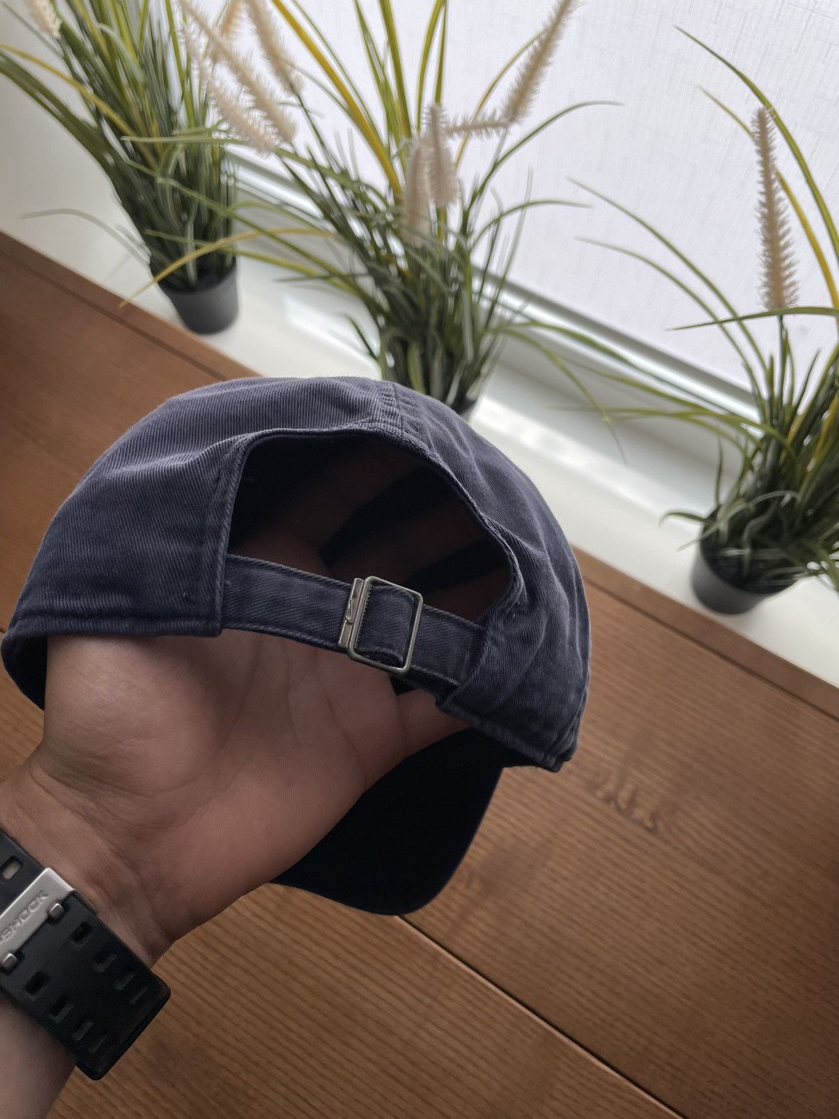 Nike × Vintage Vintage Nike Y2K Central Swoosh Drill Cap Hat One Size Size ONE SIZE - 5 Thumbnail
