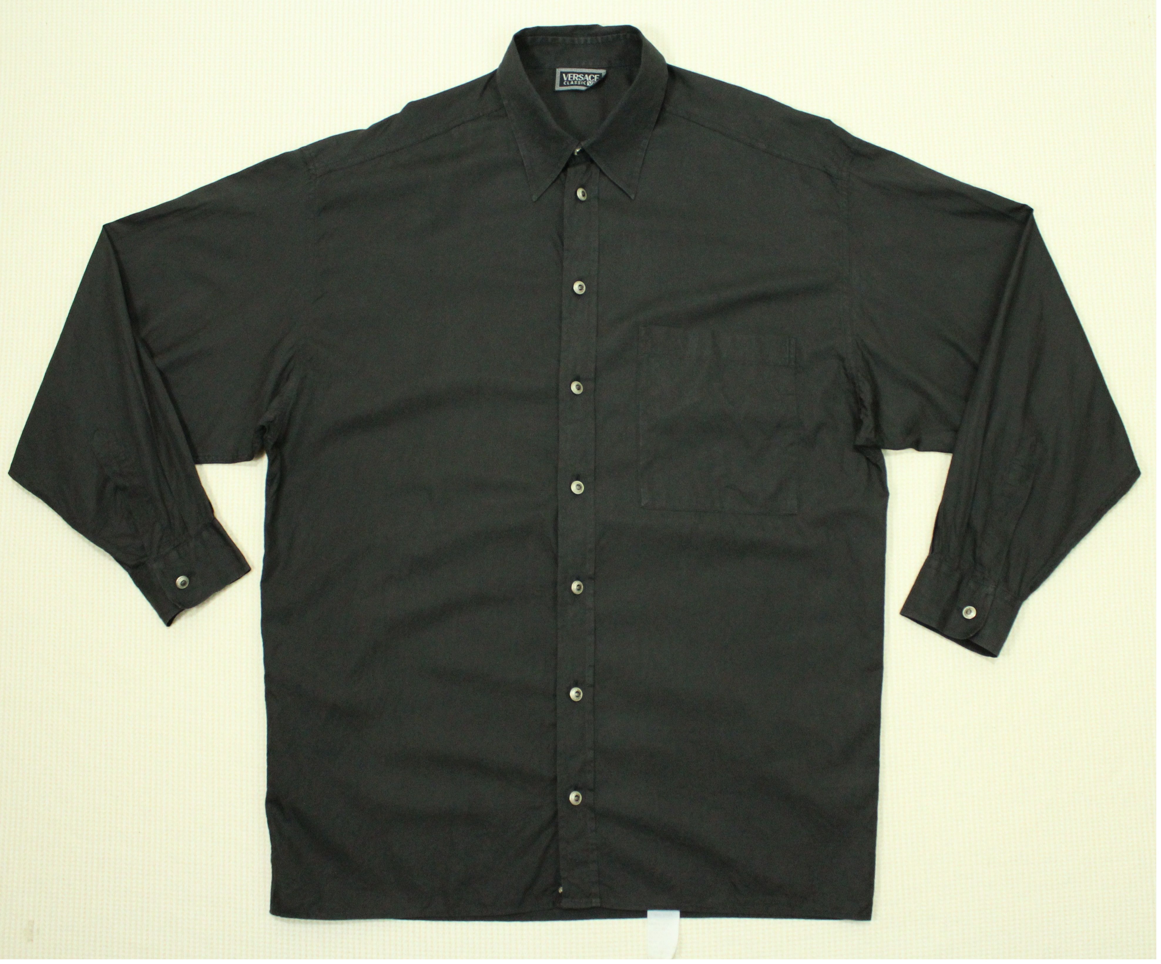 Versace VERSACE Shirt V2 Embroidered Logo By Gianni Versace Vintage Size US L / EU 52-54 / 3 - 5 Thumbnail