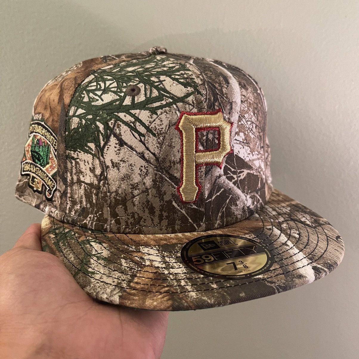 TUCSON ROADRUNNERS 5TH ANNIVERSARY OLD GOLD / HOLLY LEAF NEW ERA