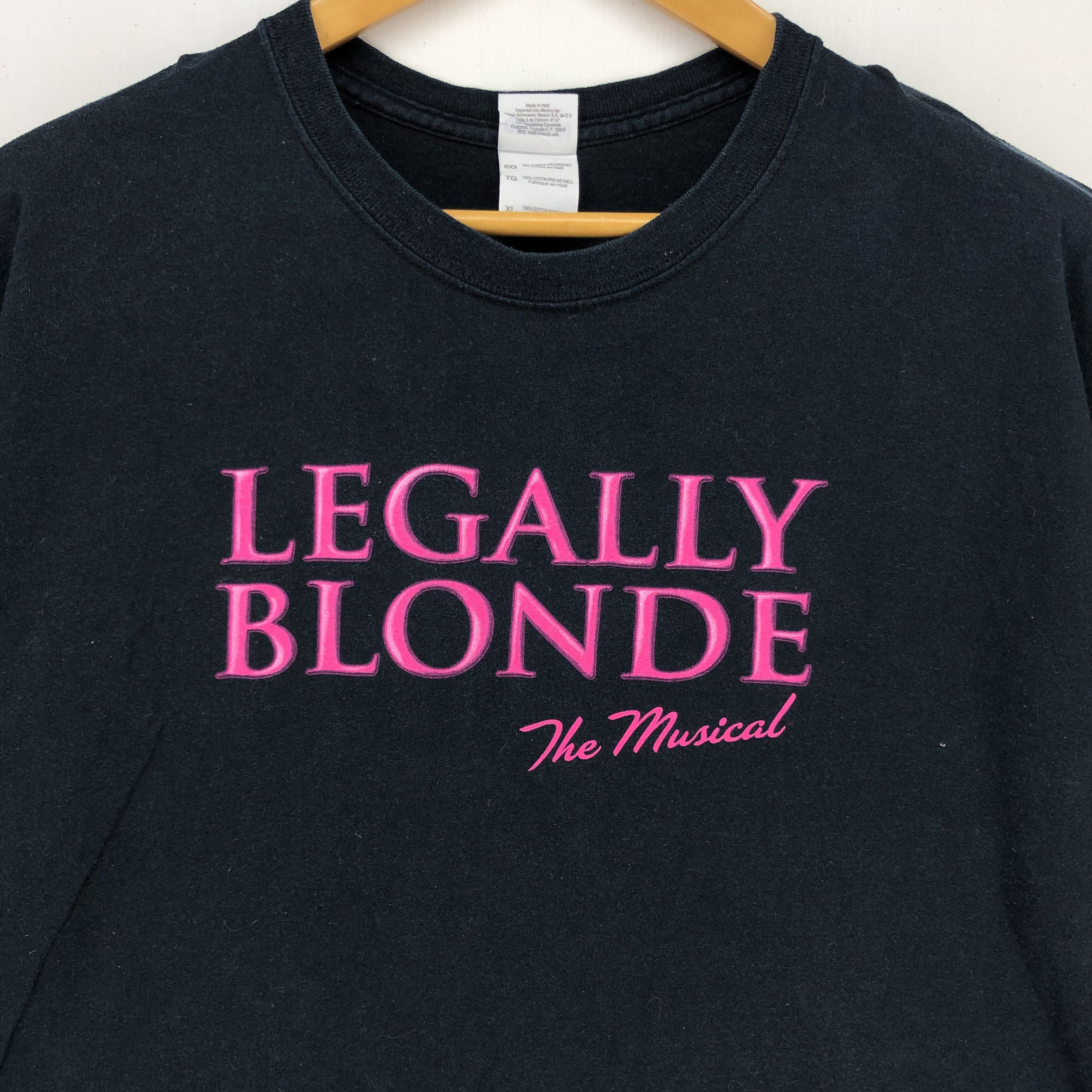 Gildan LEGALLY BLONDE THE MUSICAL Crew Neck T Shirt #1637-60 Size US XL / EU 56 / 4 - 2 Thumbnail