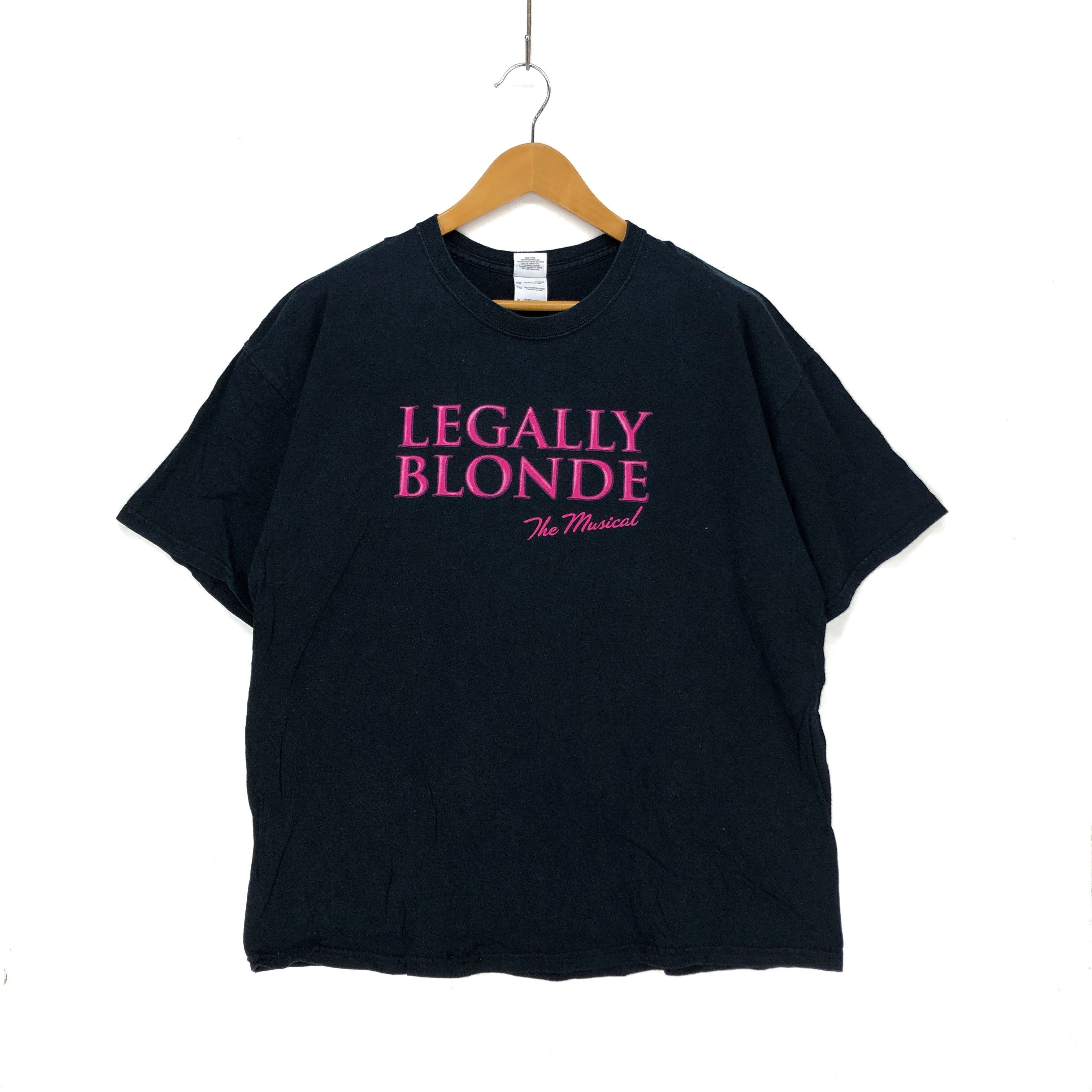 Gildan LEGALLY BLONDE THE MUSICAL Crew Neck T Shirt #1637-60 Size US XL / EU 56 / 4 - 1 Thumbnail