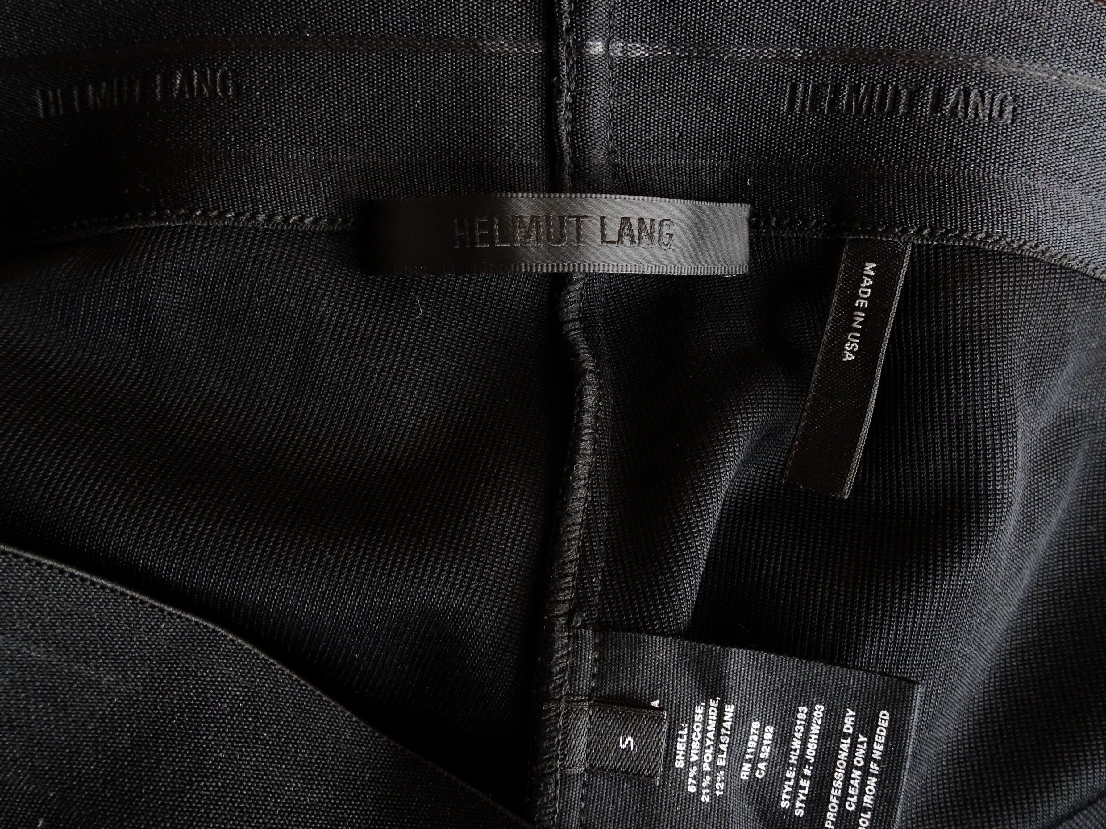 Helmut Lang HELMUT LANG SEAMED FLARE LEGGINGS Size 27" / US 4 / IT 40 - 2 Thumbnail