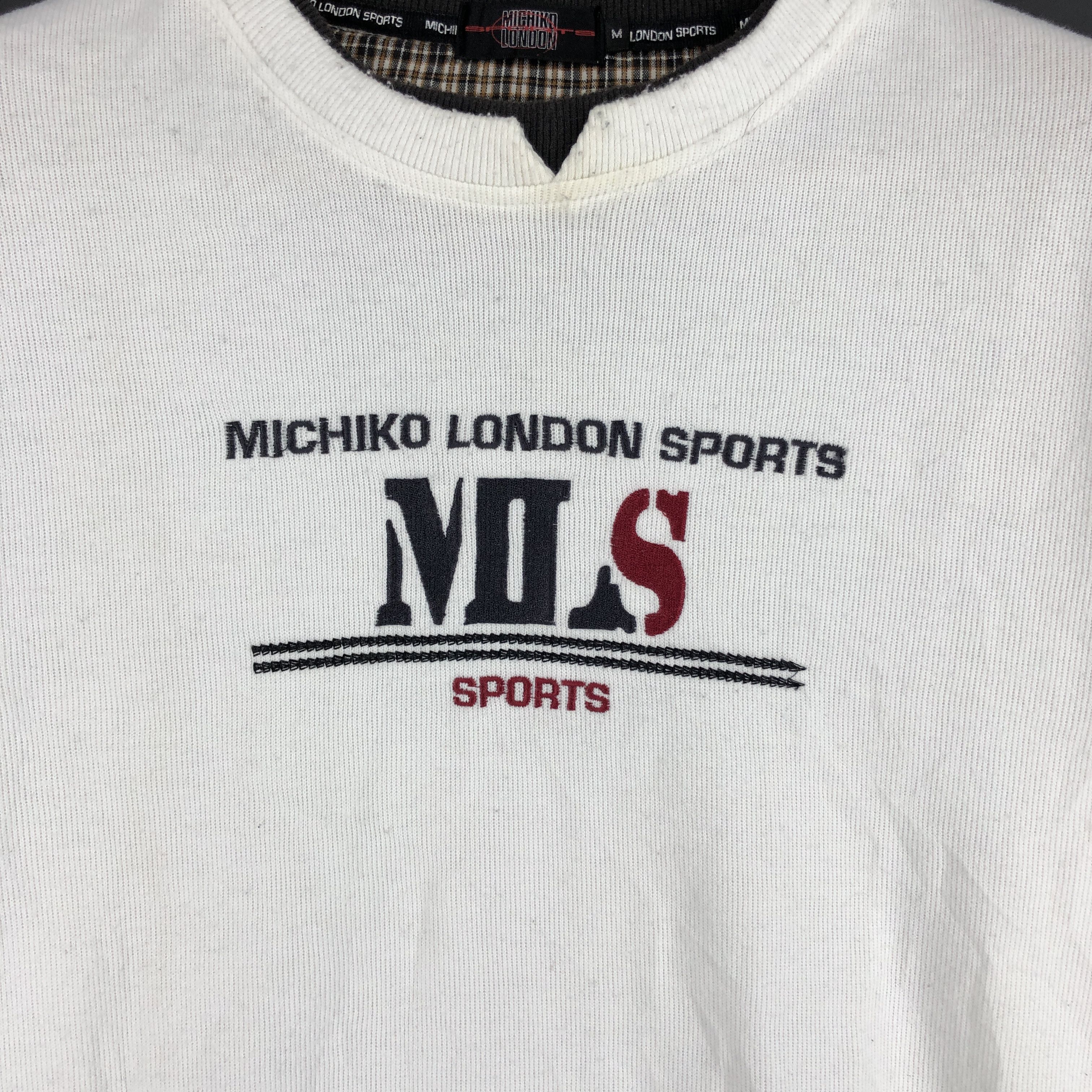 Michiko Koshino London MICHIKO LONDON JEANS Crew Neck Sweatshirt #2189-75 Size US S / EU 44-46 / 1 - 2 Thumbnail