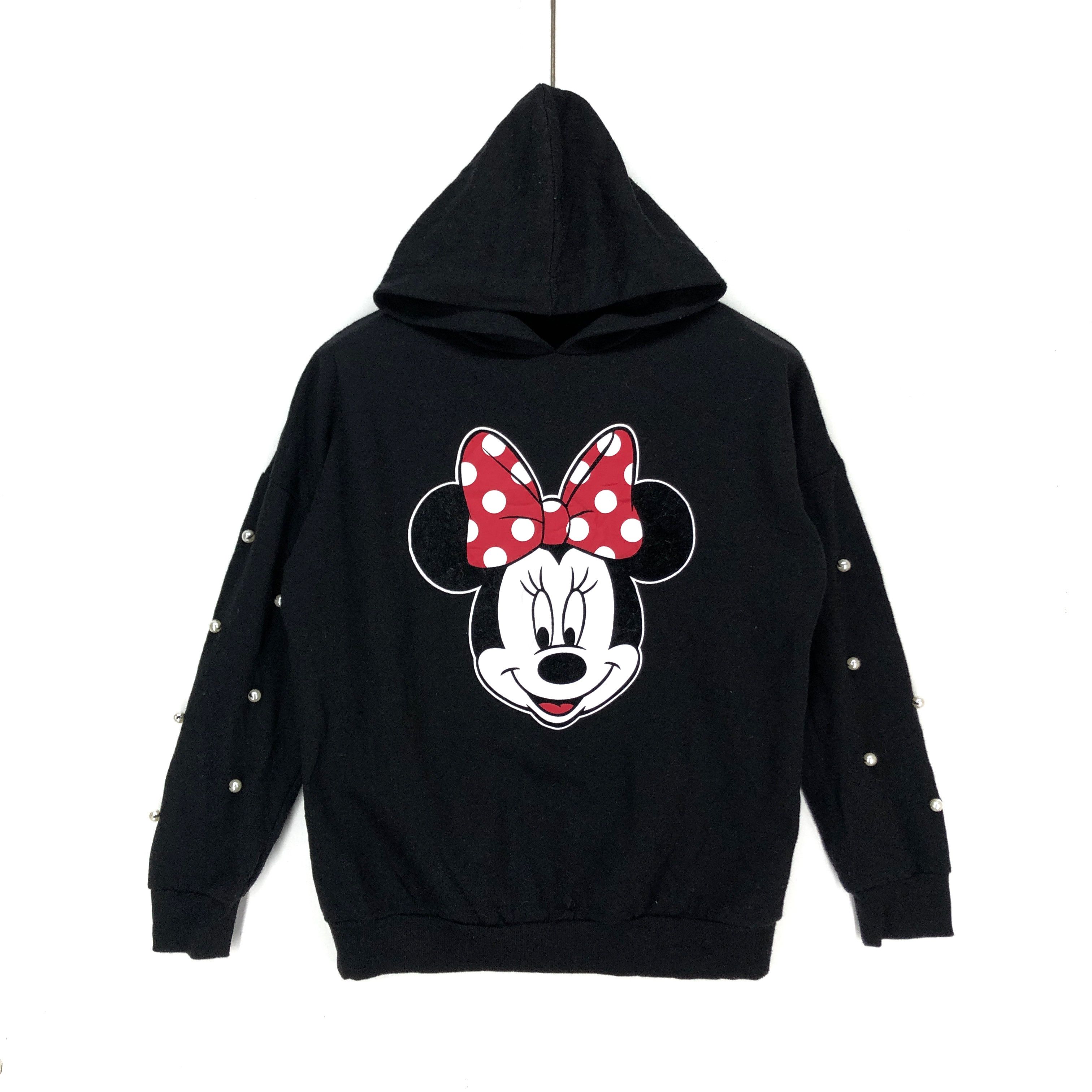Disney MINNIE MOUSE Hoodie Pullover #1569-58 Size M / US 6-8 / IT 42-44 - 1 Thumbnail