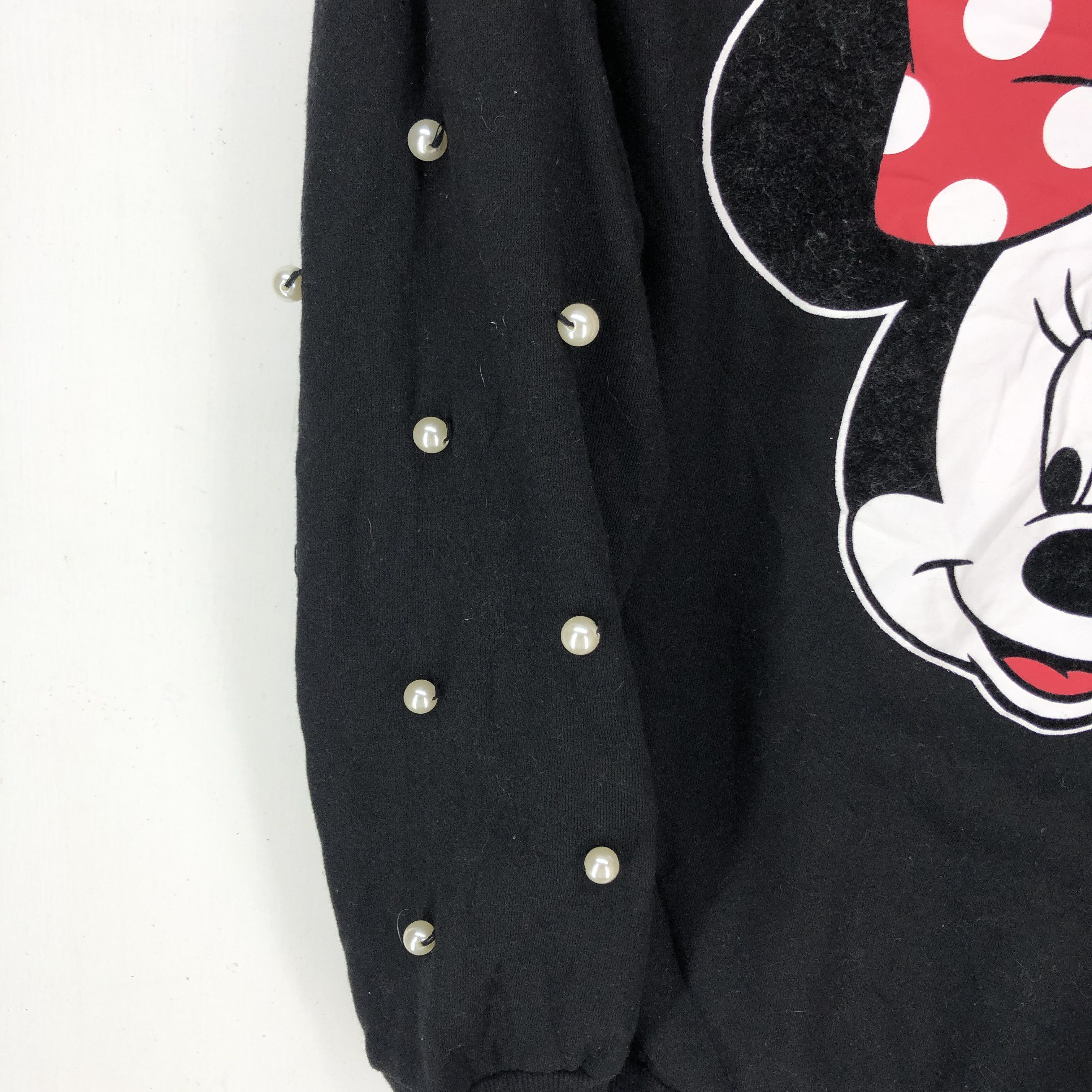 Disney MINNIE MOUSE Hoodie Pullover #1569-58 Size M / US 6-8 / IT 42-44 - 3 Thumbnail
