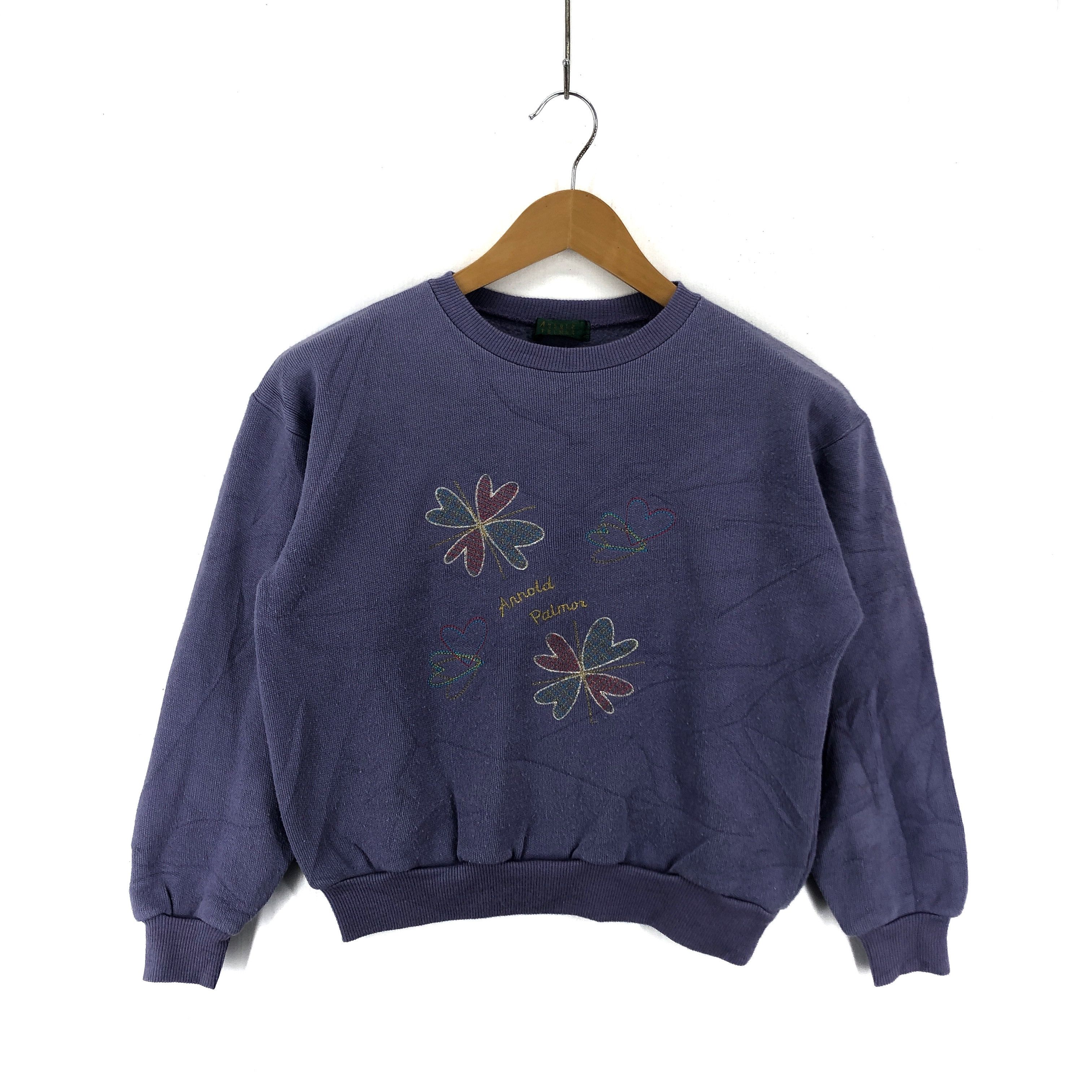 Japanese Brand ARNOLD PALMOR Crew Neck Women Sweatshirt #1958-68 Size S / US 4 / IT 40 - 1 Thumbnail