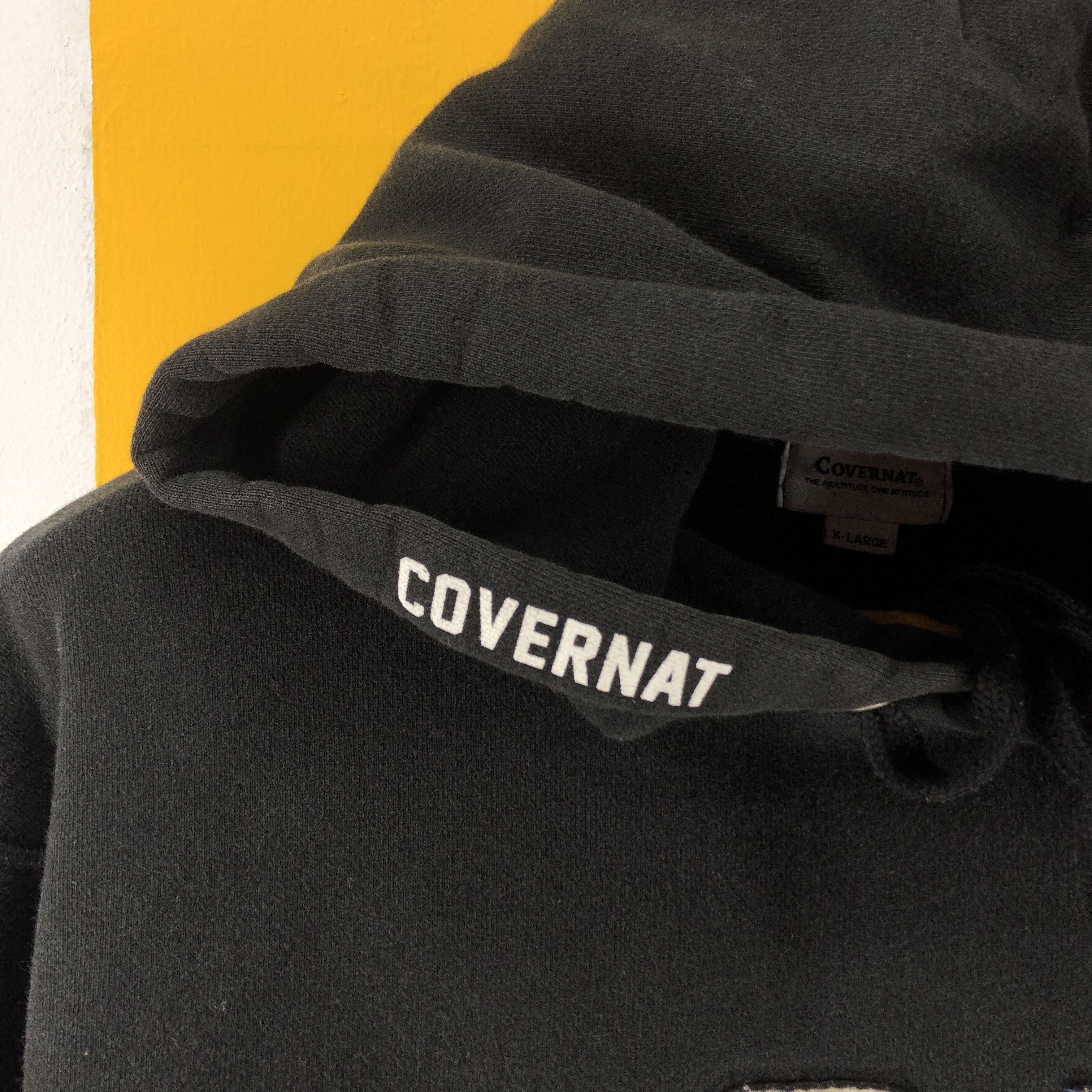 COVERNAT COVERNAT Custom Crop Hoodie #0773/N Size L / US 10 / IT 46 - 3 Thumbnail