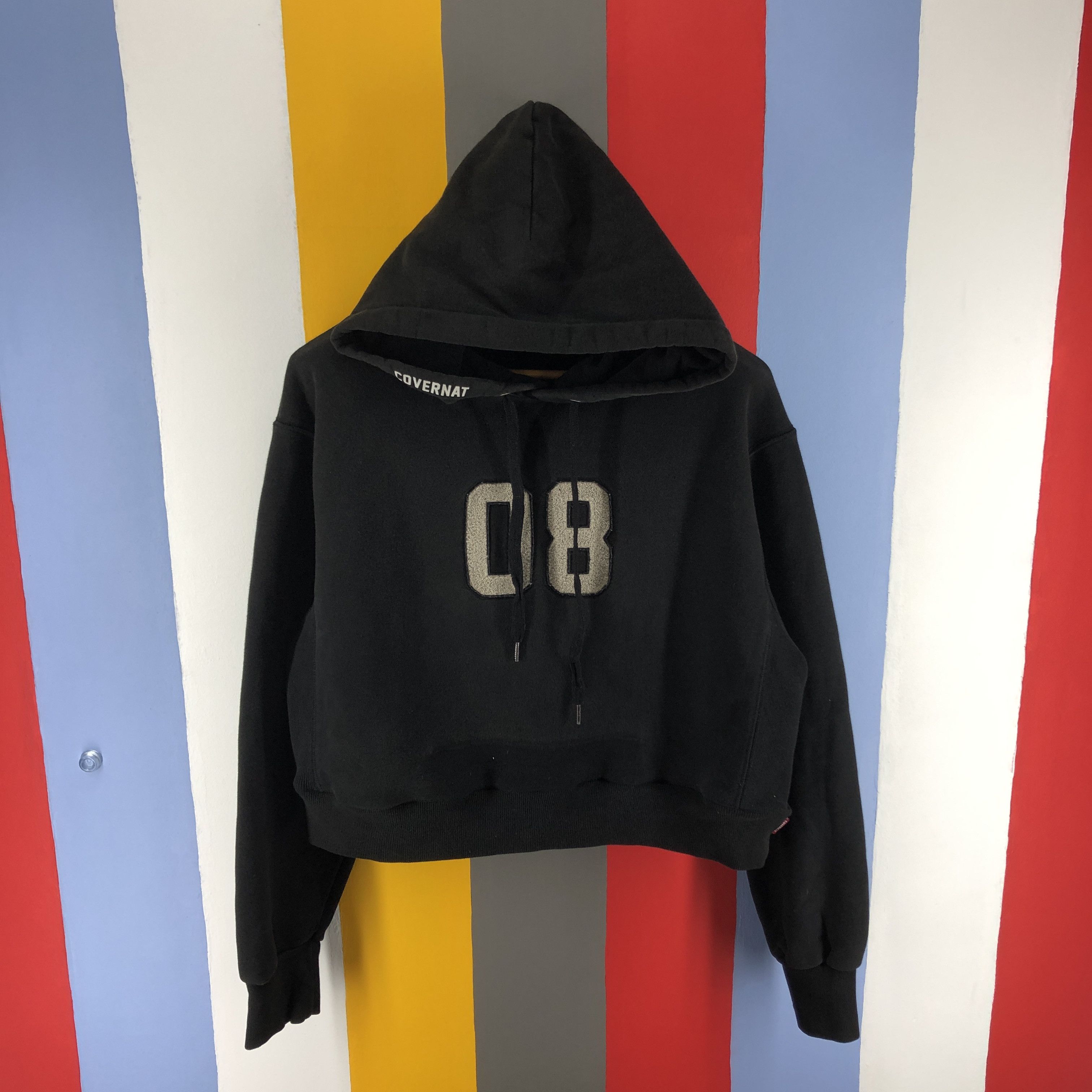 COVERNAT COVERNAT Custom Crop Hoodie #0773/N Size L / US 10 / IT 46 - 1 Thumbnail