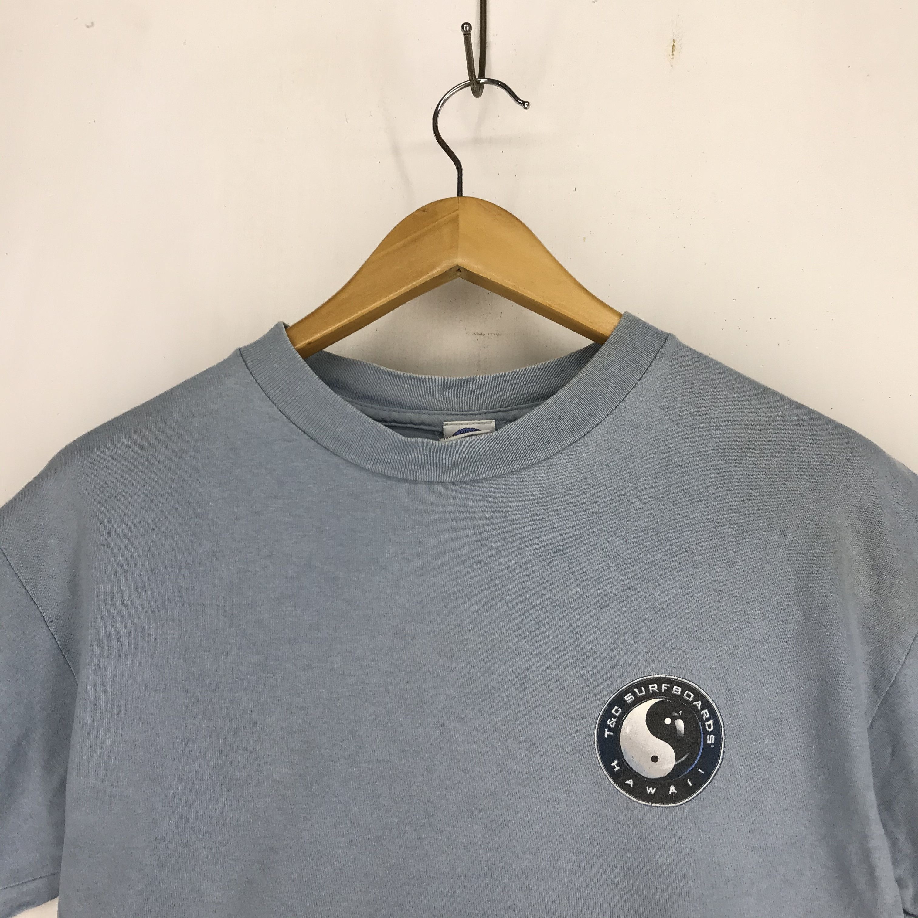 Vintage 90s Vintage T&C SURFBOARDS T Shirt #2326-80 Size US S / EU 44-46 / 1 - 4 Thumbnail