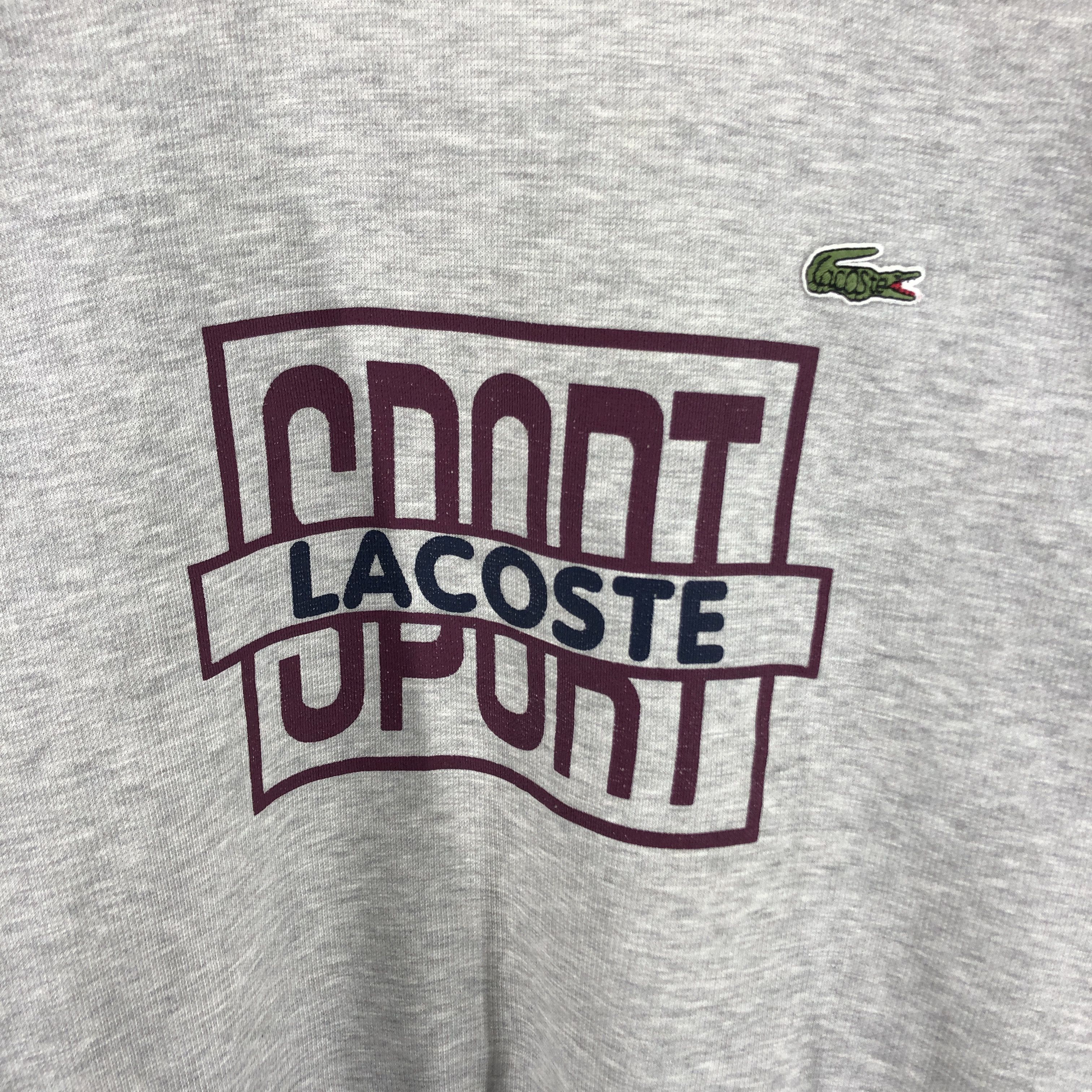 Lacoste LACOSTE SPORT Crew Neck Sweatshirt #2604-93 Size US M / EU 48-50 / 2 - 2 Thumbnail