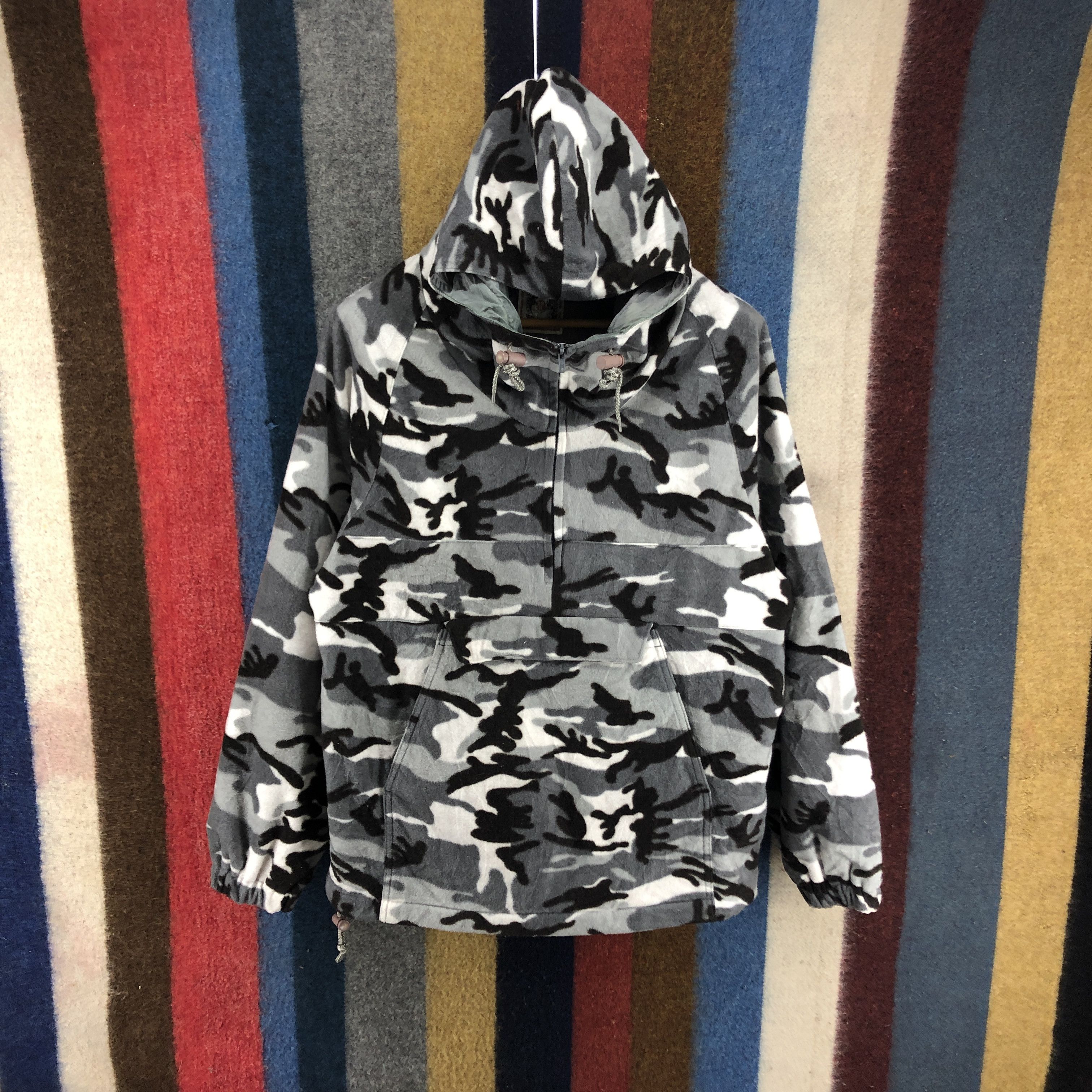 Japanese Brand STORK CHOP Japan Style Nu 38 Fleece Hoodie #2437-85 Size US L / EU 52-54 / 3 - 1 Thumbnail