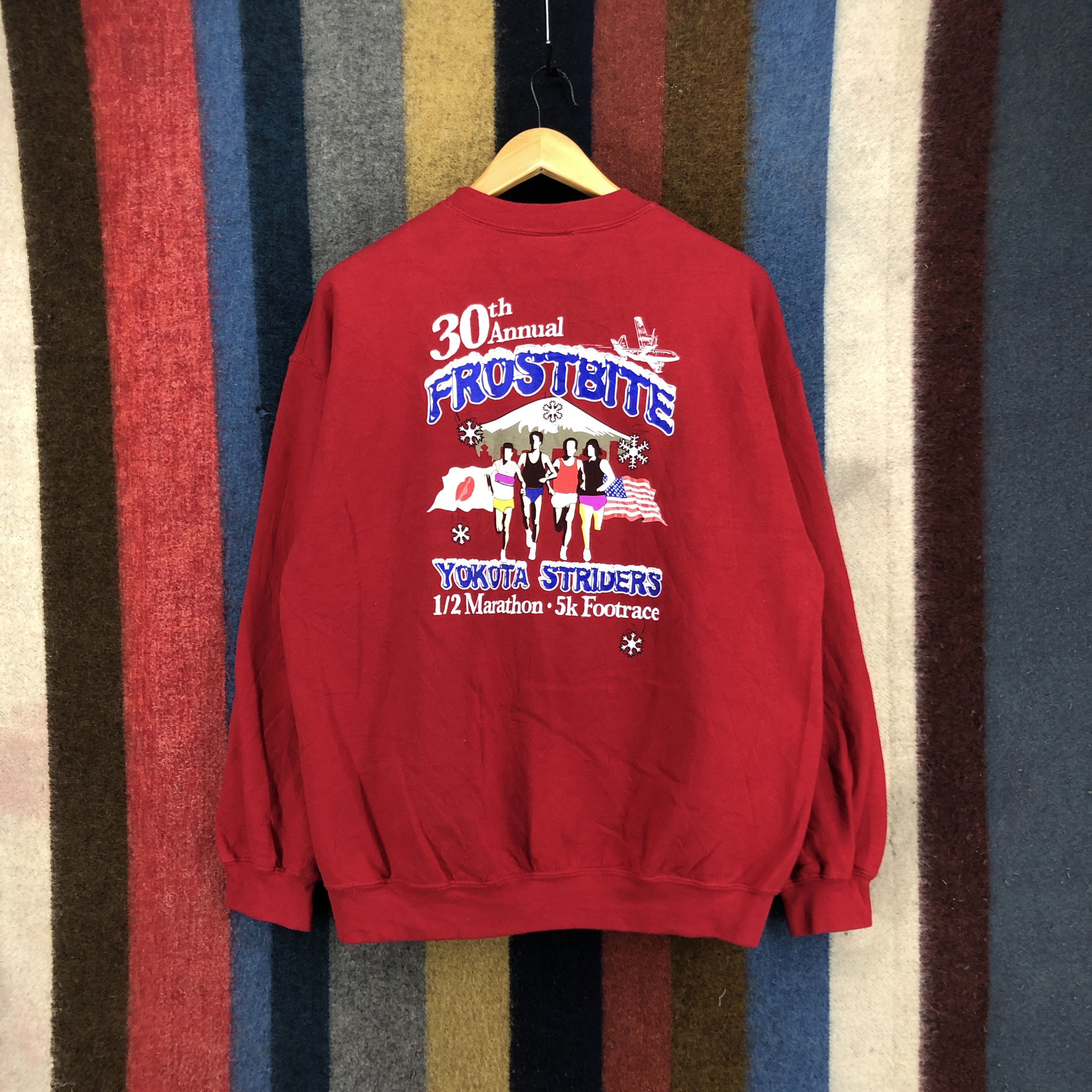 Y2K Vintage YOKOTA STRIDER FROSTBITE Sweatshirt #2750-99