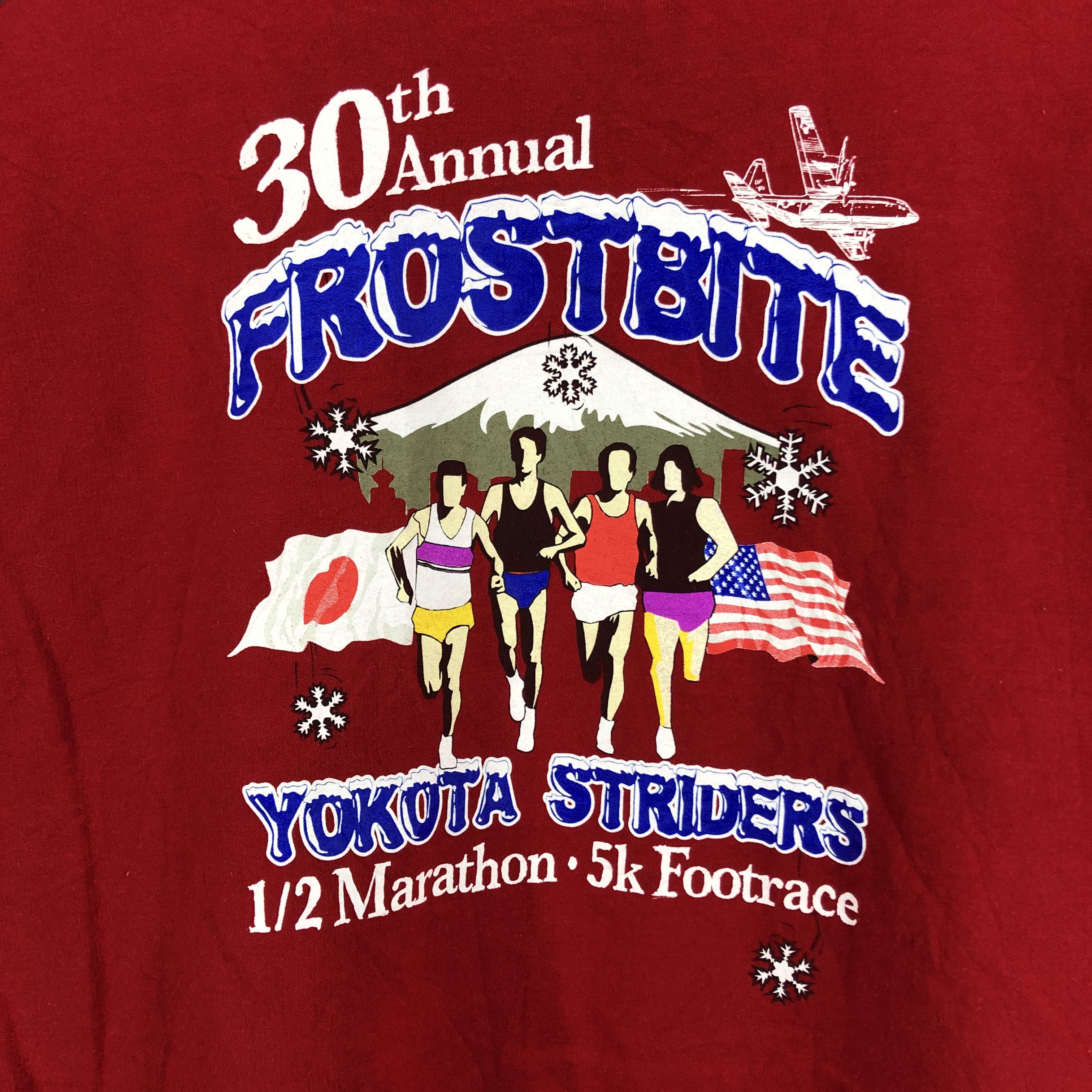 Gildan Y2K Vintage YOKOTA STRIDER FROSTBITE Sweatshirt #2750-99 Size US L / EU 52-54 / 3 - 2 Thumbnail