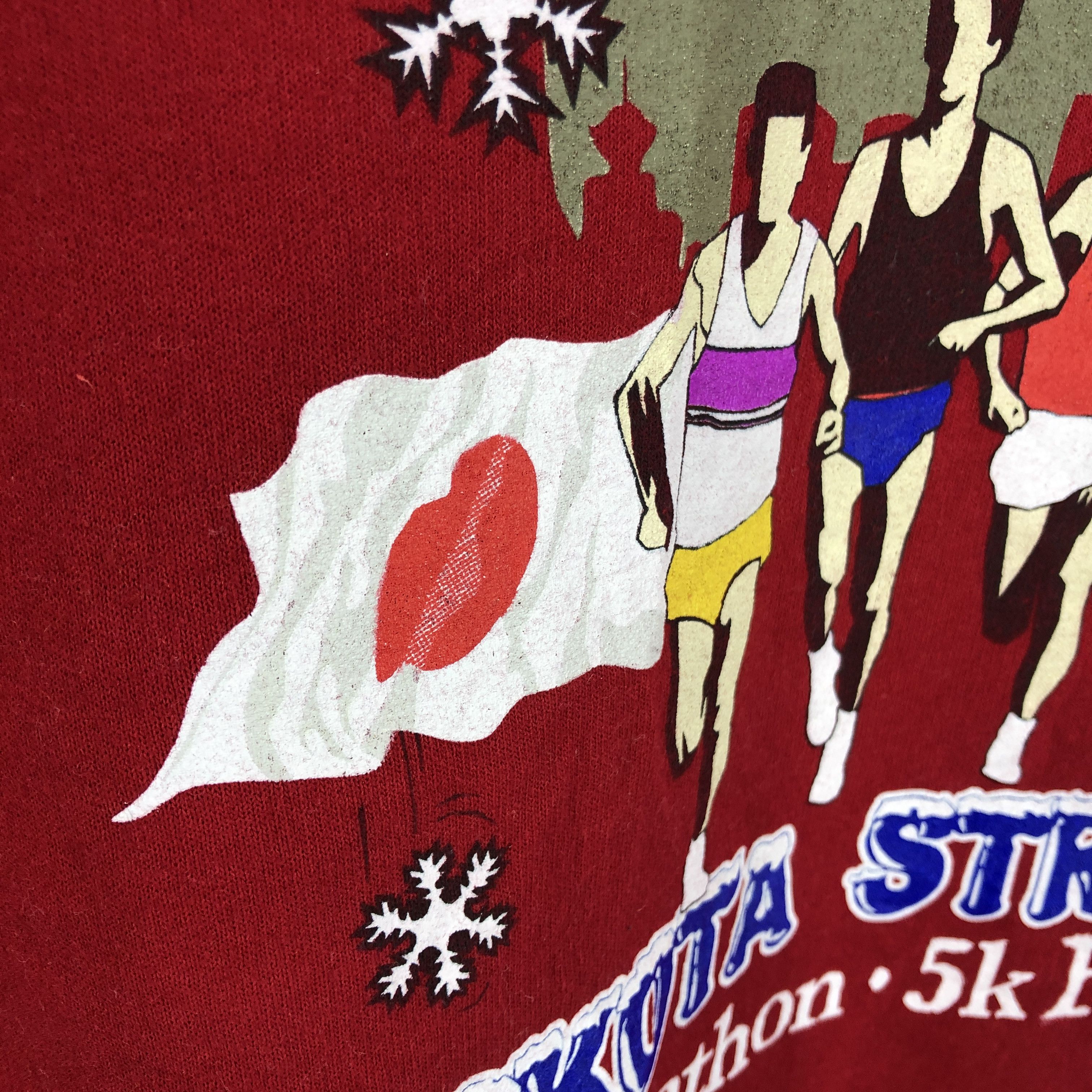 Gildan Y2K Vintage YOKOTA STRIDER FROSTBITE Sweatshirt #2750-99 Size US L / EU 52-54 / 3 - 3 Thumbnail