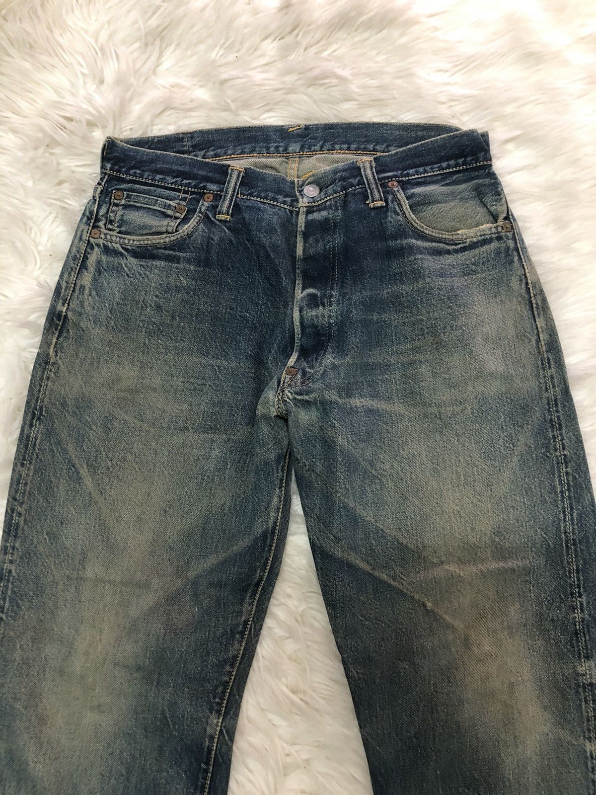Evisu × Japanese Brand × Vintage Evisu vintage no 1 special denim by Yamane Size US 32 / EU 48 - 2 Thumbnail