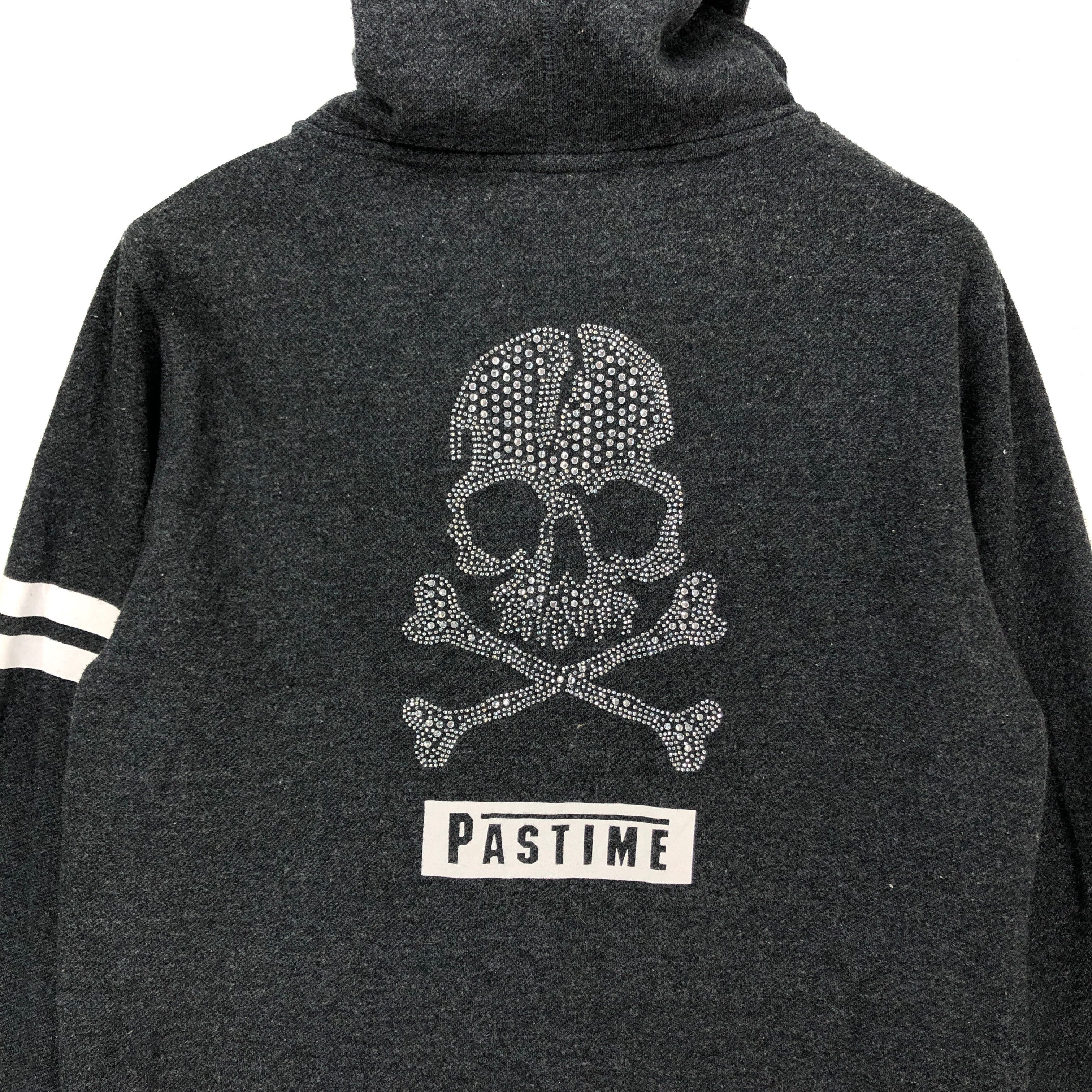 Japanese Brand AZUL PRIMERA Bead Skull Zipper Hoodie #1470-54 Size US M / EU 48-50 / 2 - 2 Thumbnail