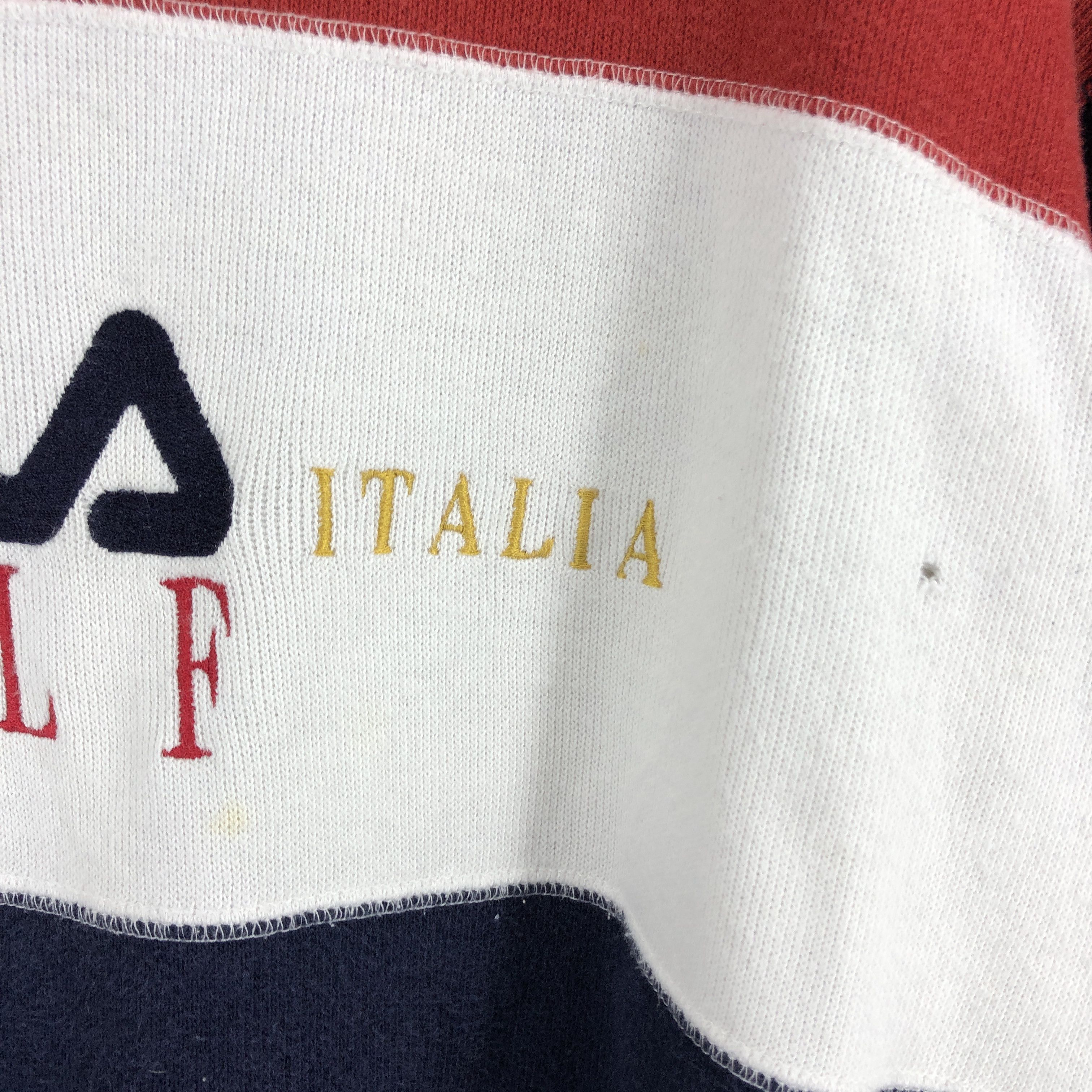 Fila FILA BIELLA ITALIA GOLF Crew Neck Sweatshirt #0545/W Size US M / EU 48-50 / 2 - 3 Thumbnail