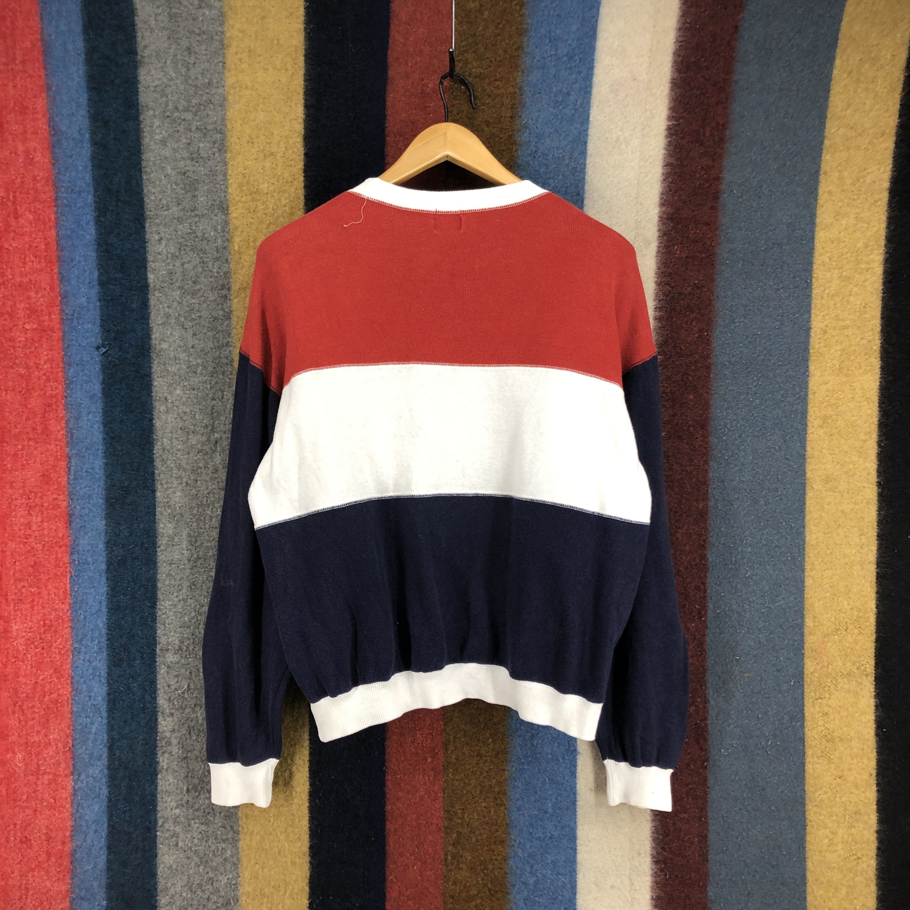 Fila FILA BIELLA ITALIA GOLF Crew Neck Sweatshirt #0545/W Size US M / EU 48-50 / 2 - 7 Thumbnail