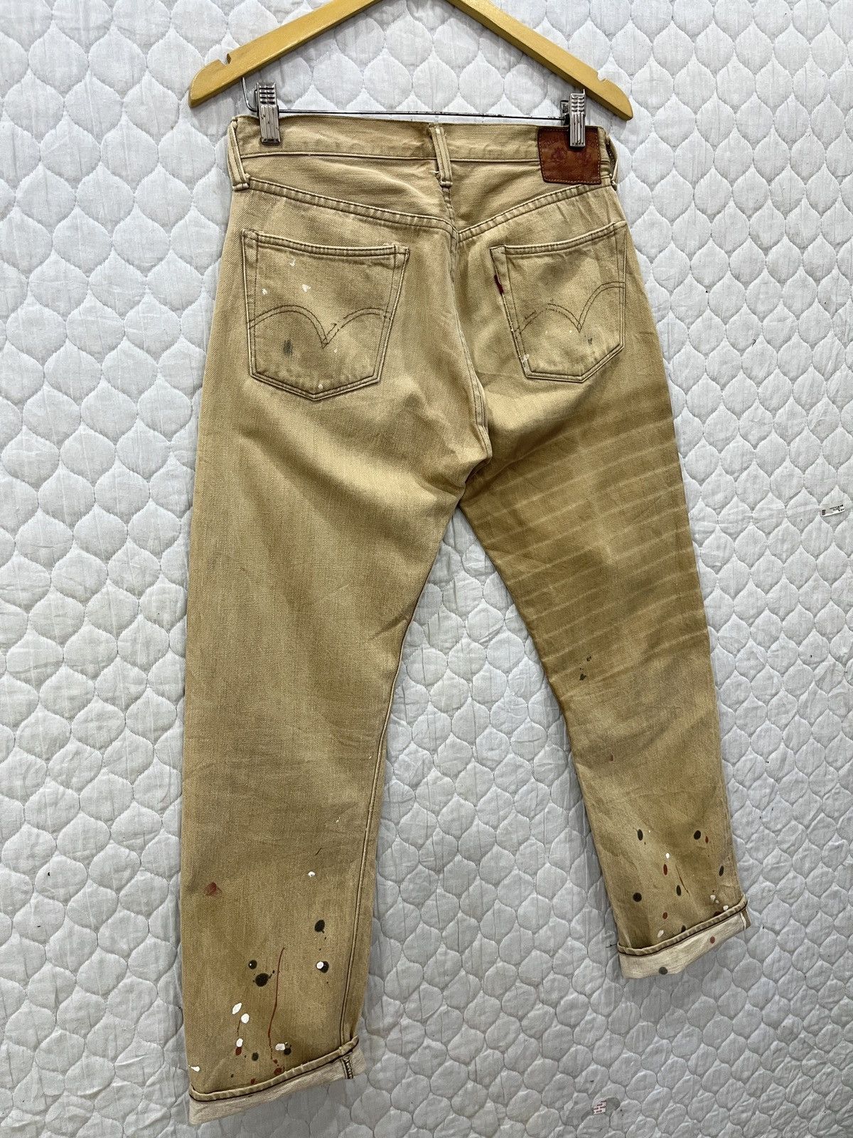 Full Count & Co. (Xx). FULL COUNT & CO HYPEBEAST SELVEDGE PAINTS DENIM Size US 30 / EU 46 - 6 Thumbnail