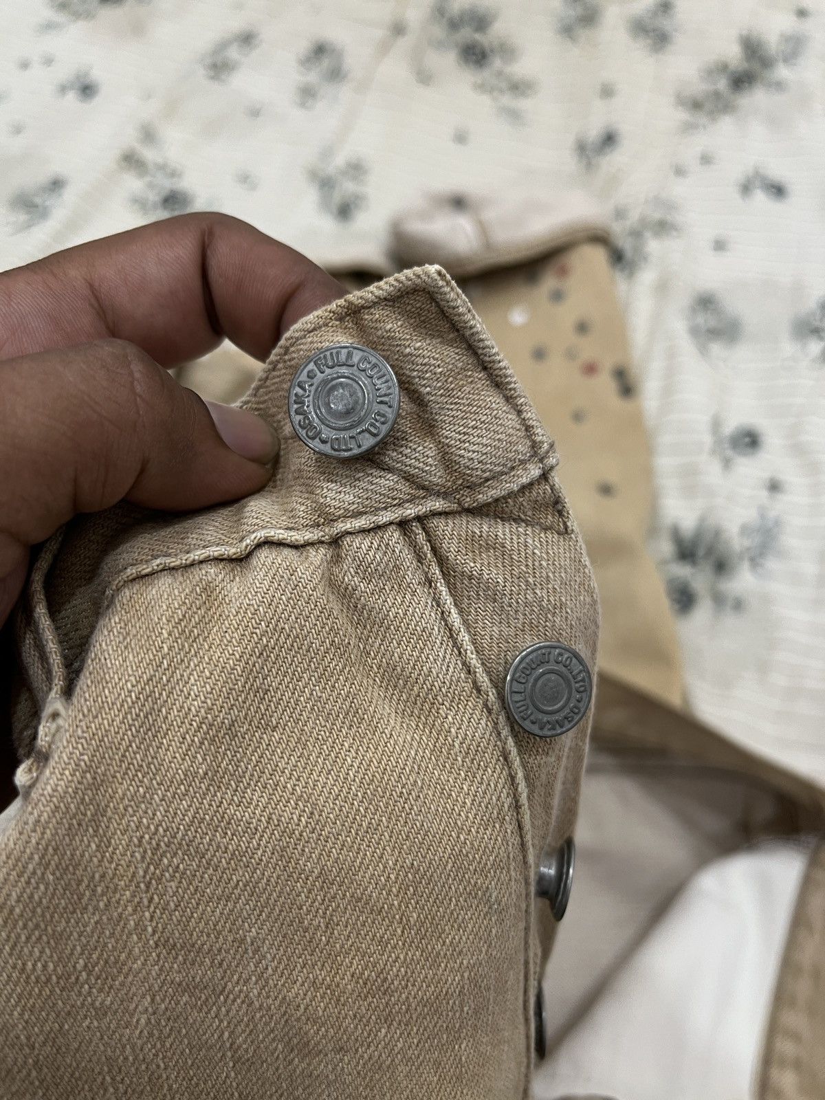 Full Count & Co. (Xx). FULL COUNT & CO HYPEBEAST SELVEDGE PAINTS DENIM Size US 30 / EU 46 - 10 Thumbnail