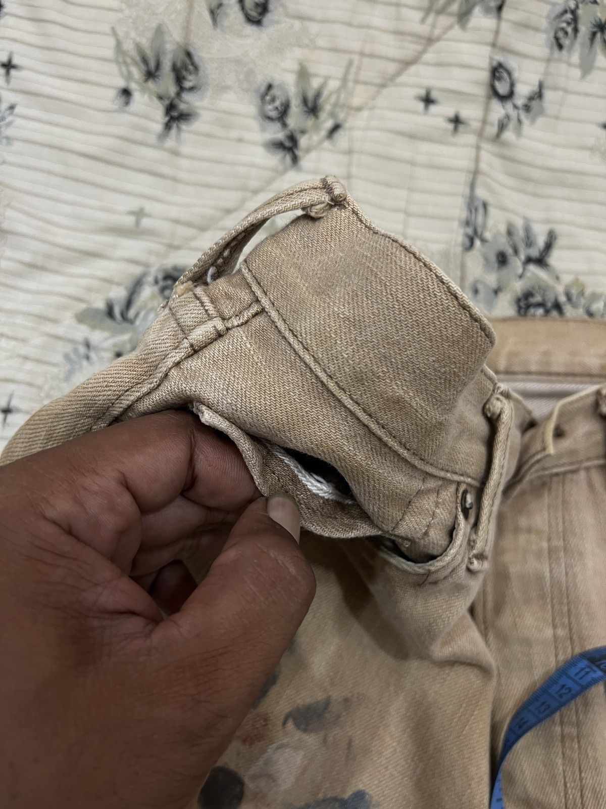 Full Count & Co. (Xx). FULL COUNT & CO HYPEBEAST SELVEDGE PAINTS DENIM Size US 30 / EU 46 - 17 Thumbnail