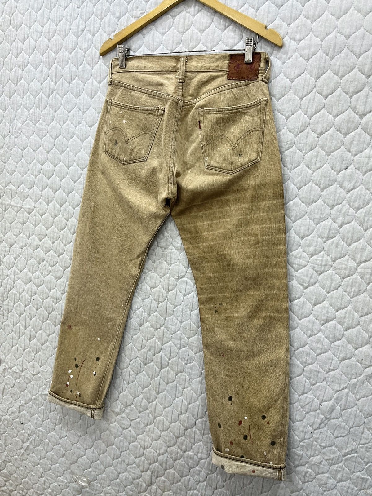 Full Count & Co. (Xx). FULL COUNT & CO HYPEBEAST SELVEDGE PAINTS DENIM Size US 30 / EU 46 - 5 Thumbnail
