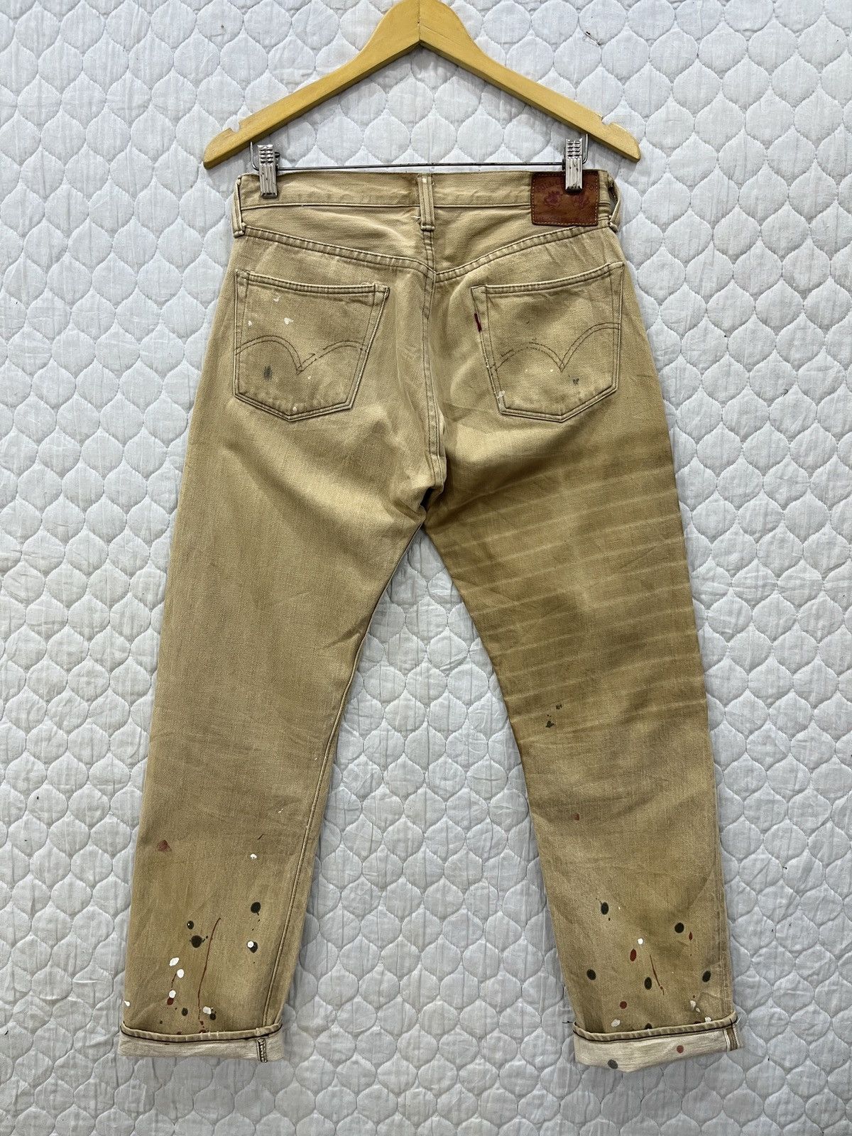 Full Count & Co. (Xx). FULL COUNT & CO HYPEBEAST SELVEDGE PAINTS DENIM Size US 30 / EU 46 - 2 Thumbnail