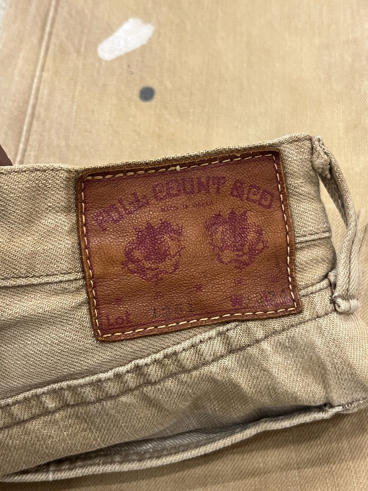 Full Count & Co. (Xx). FULL COUNT & CO HYPEBEAST SELVEDGE PAINTS DENIM Size US 30 / EU 46 - 7 Thumbnail