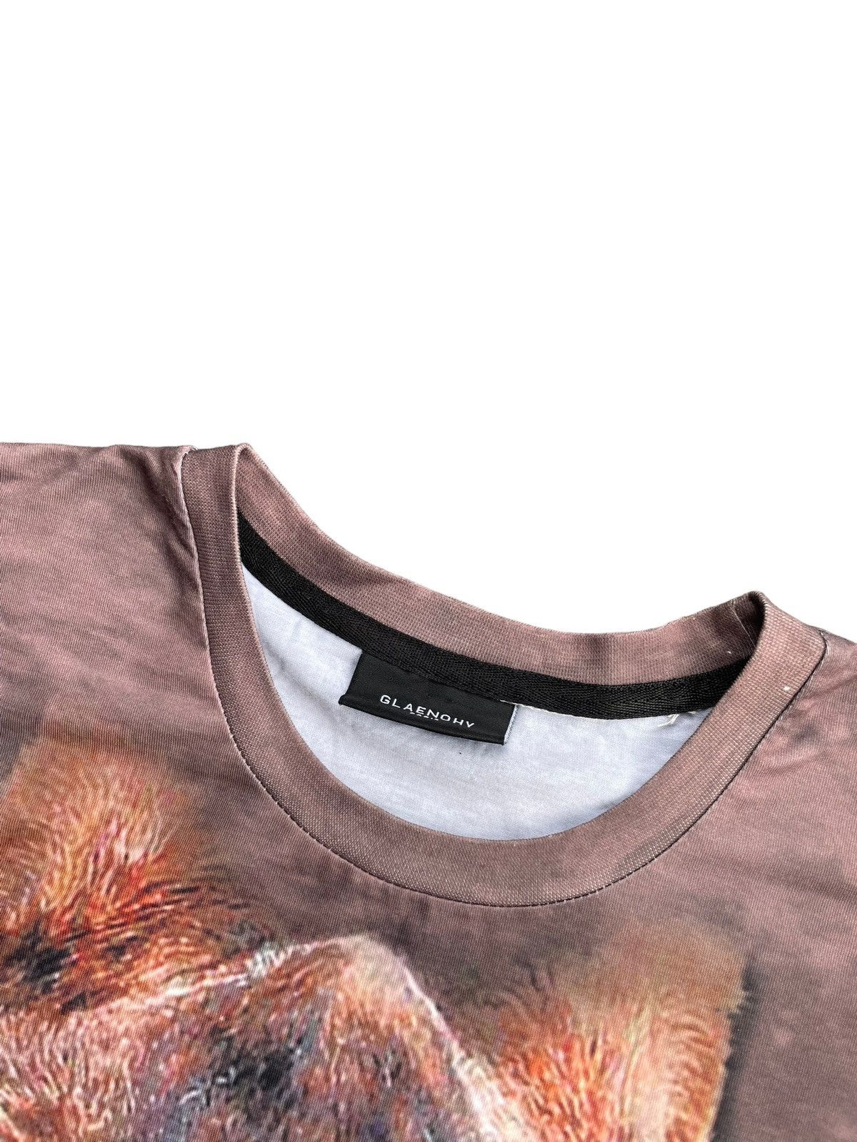 Japanese Brand Glaenohy Ziraffe Overprint Tshirt Size M / US 6-8 / IT 42-44 - 3 Thumbnail