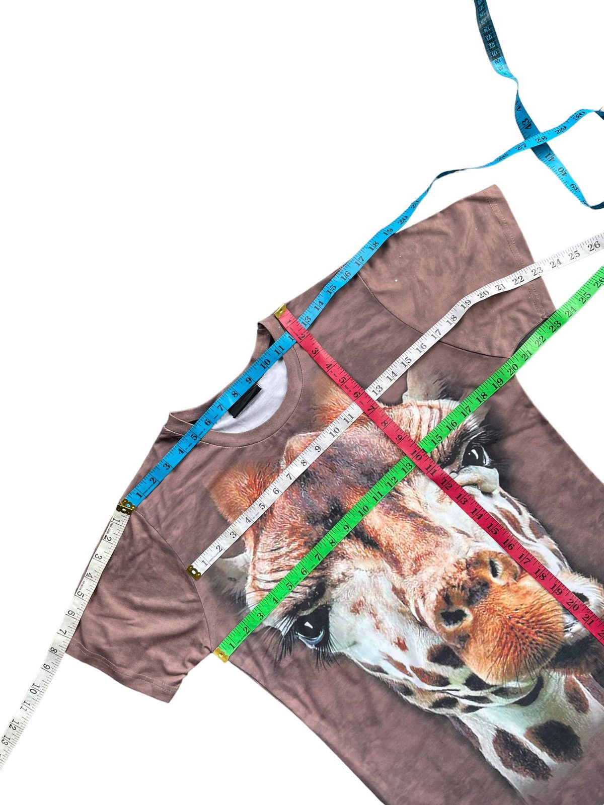 Japanese Brand Glaenohy Ziraffe Overprint Tshirt Size M / US 6-8 / IT 42-44 - 12 Thumbnail