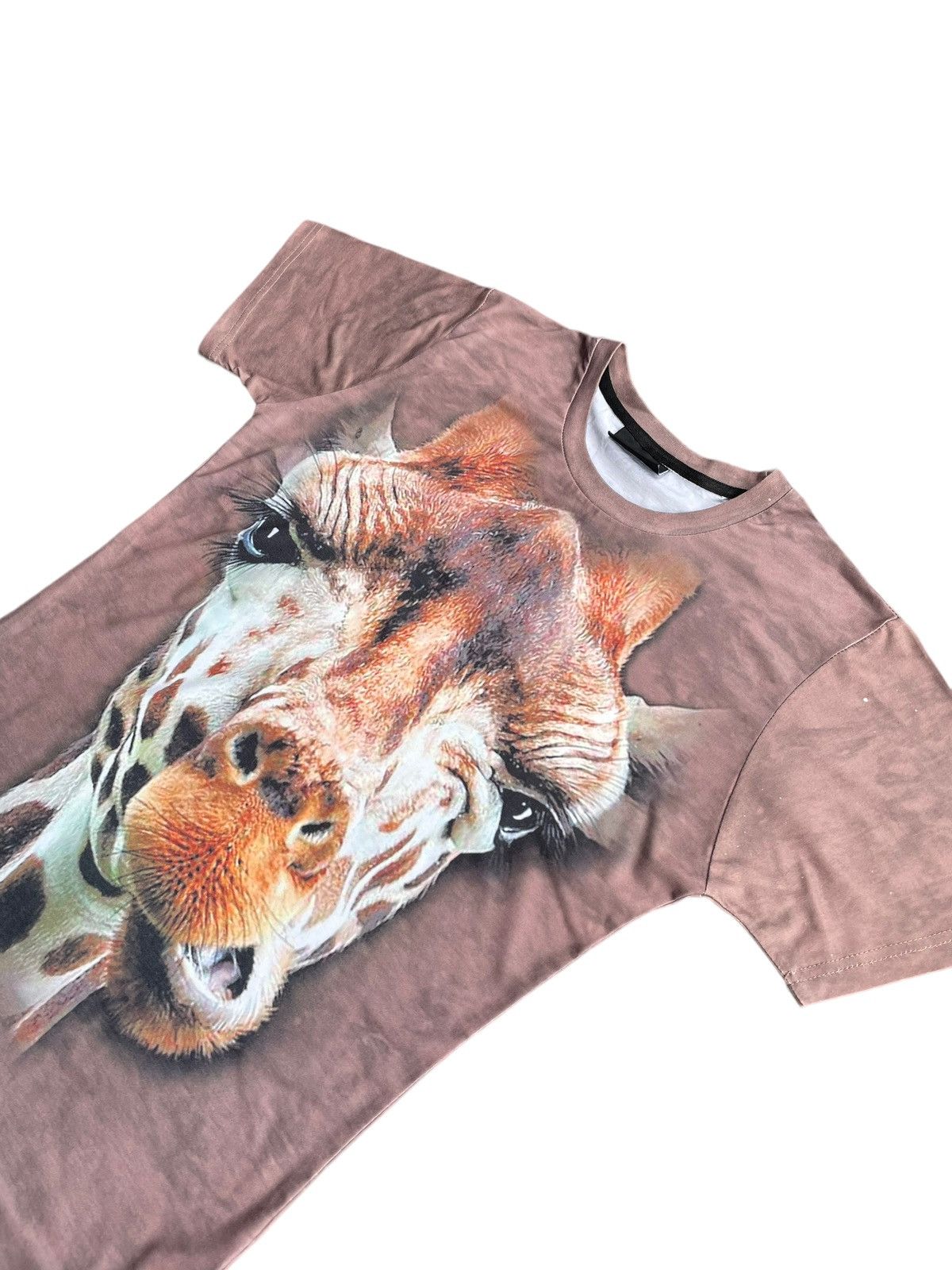 Japanese Brand Glaenohy Ziraffe Overprint Tshirt Size M / US 6-8 / IT 42-44 - 2 Thumbnail