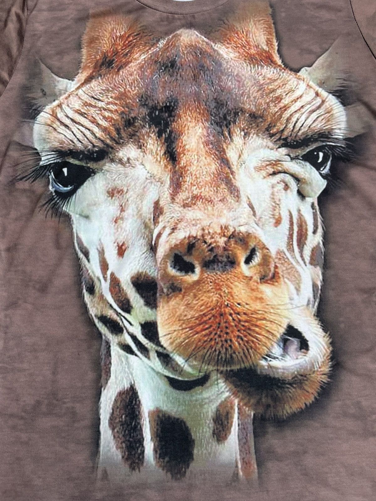 Japanese Brand Glaenohy Ziraffe Overprint Tshirt Size M / US 6-8 / IT 42-44 - 10 Thumbnail