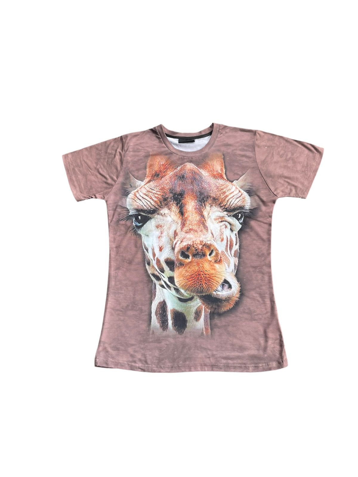 Japanese Brand Glaenohy Ziraffe Overprint Tshirt Size M / US 6-8 / IT 42-44 - 1 Thumbnail