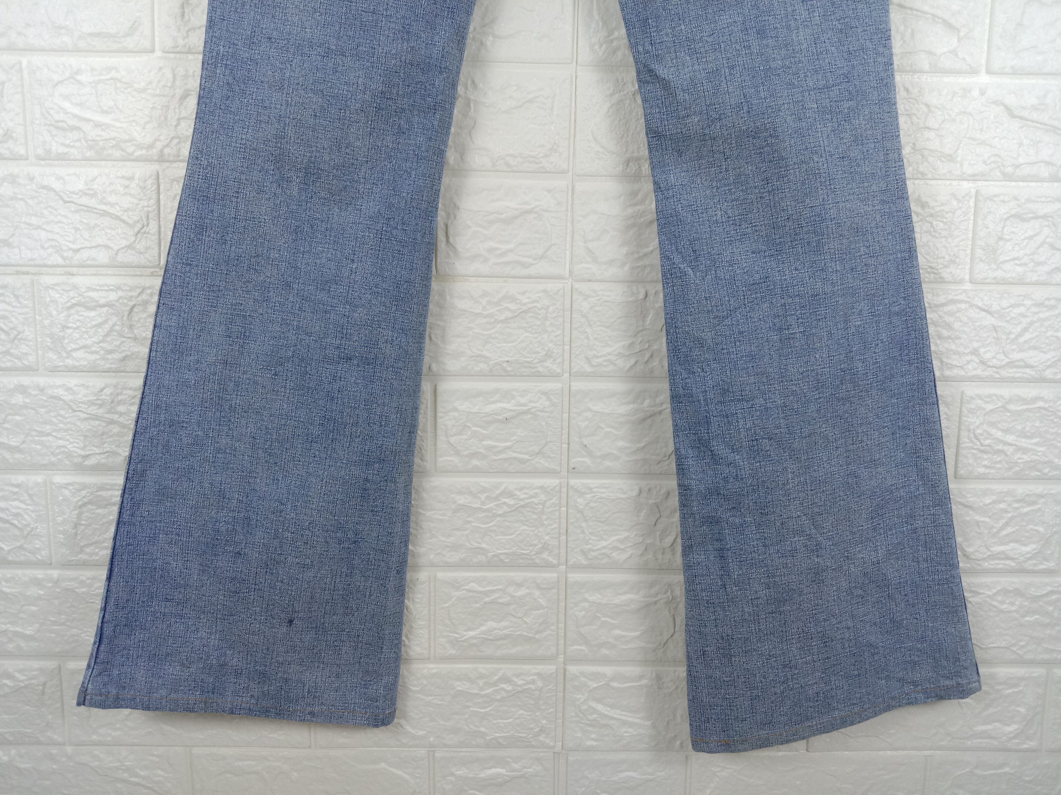 Japanese Brand Vintage Japanese Indivi Light Wash Flare Jeans Size 28" / US 6 / IT 42 - 8 Thumbnail