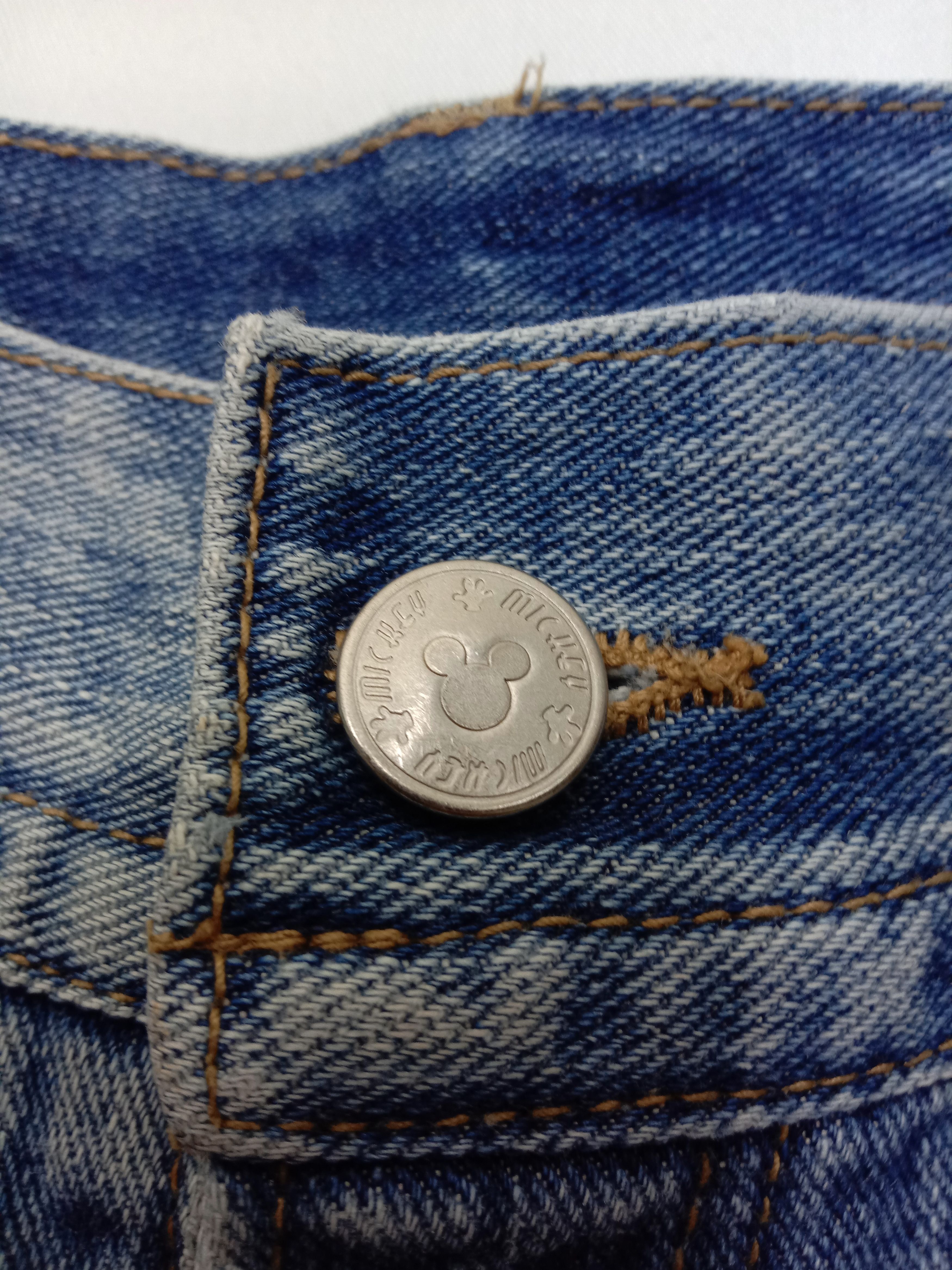 Mickey Mouse Vintage Mickey Mouse x Disney Jeans Size US 30 / EU 46 - 10 Thumbnail
