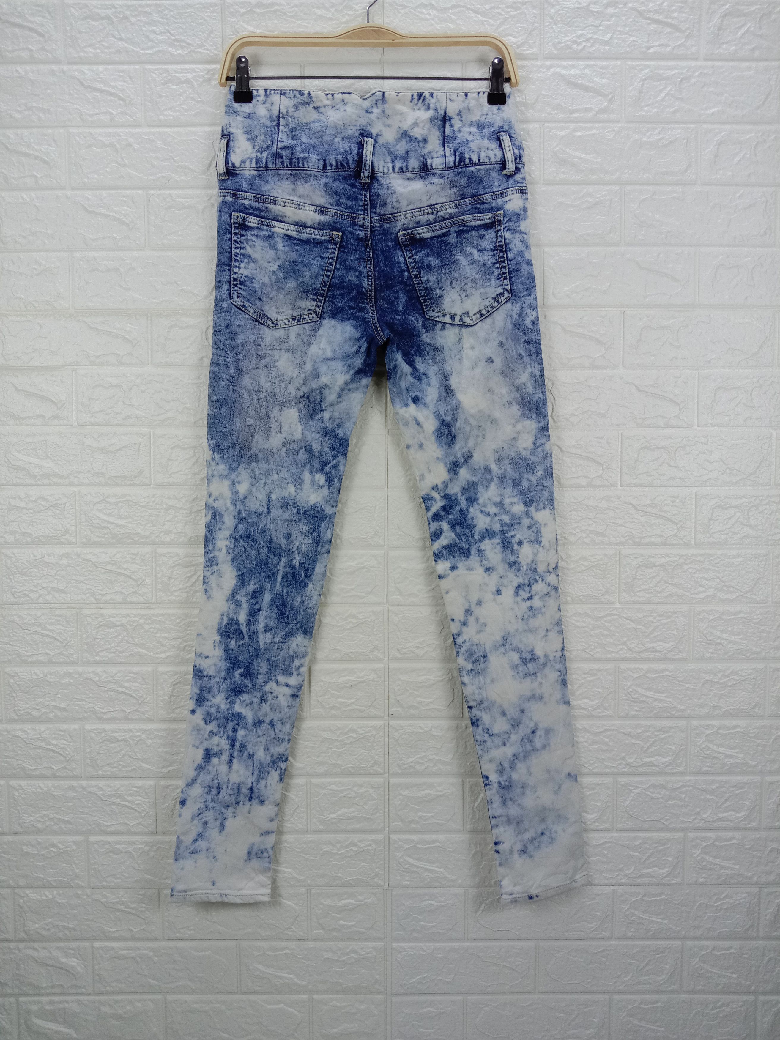 Beauty Beast Vintage Japanese Avail Mode Bleach Jeans Size 27" / US 4 / IT 40 - 5 Thumbnail