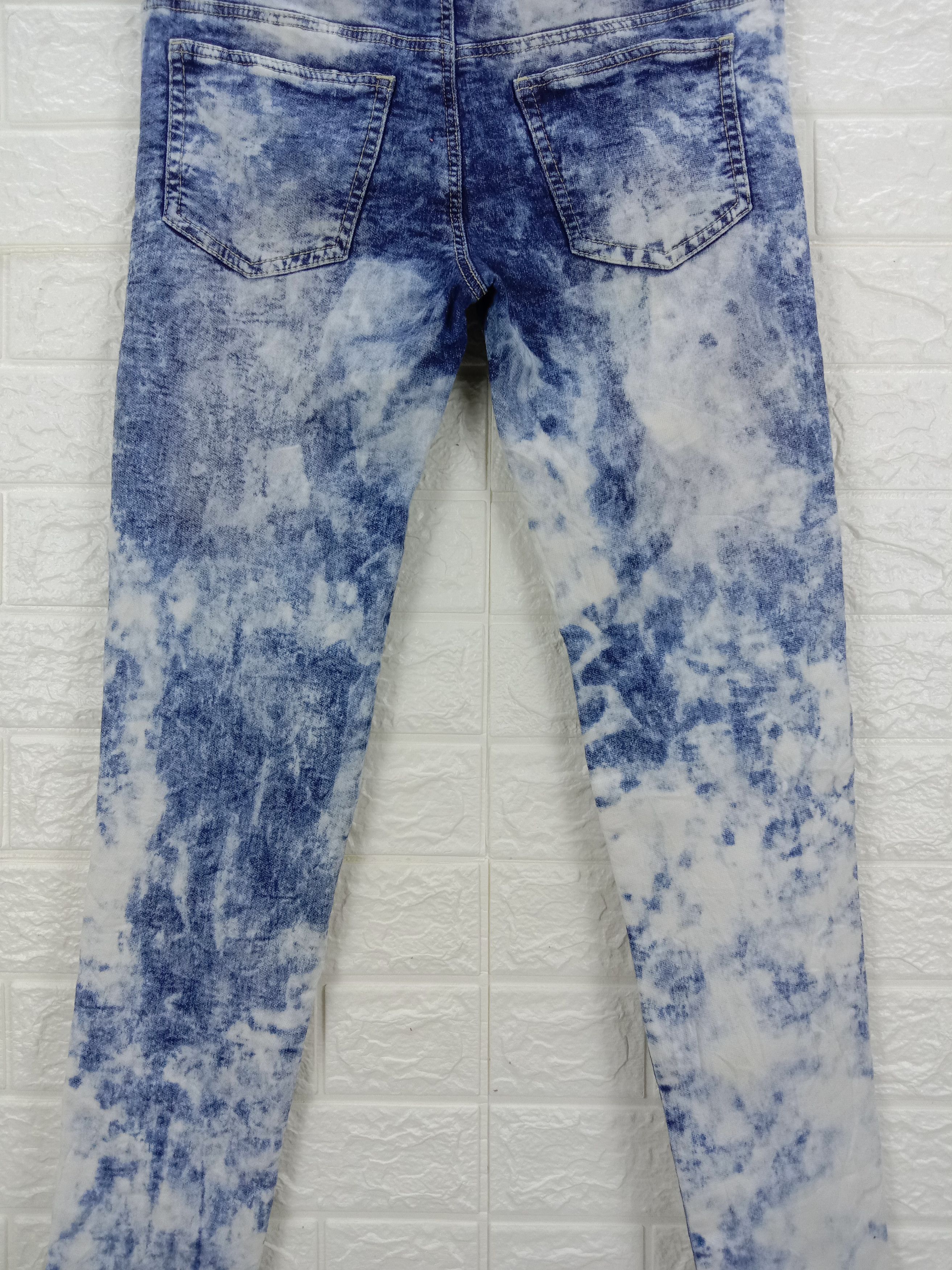 Beauty Beast Vintage Japanese Avail Mode Bleach Jeans Size 27" / US 4 / IT 40 - 7 Thumbnail