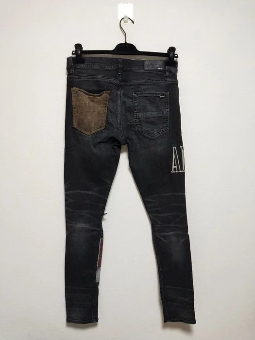 Amiri Grunge Patch Jeans Size US 32 / EU 48 - 2 Thumbnail