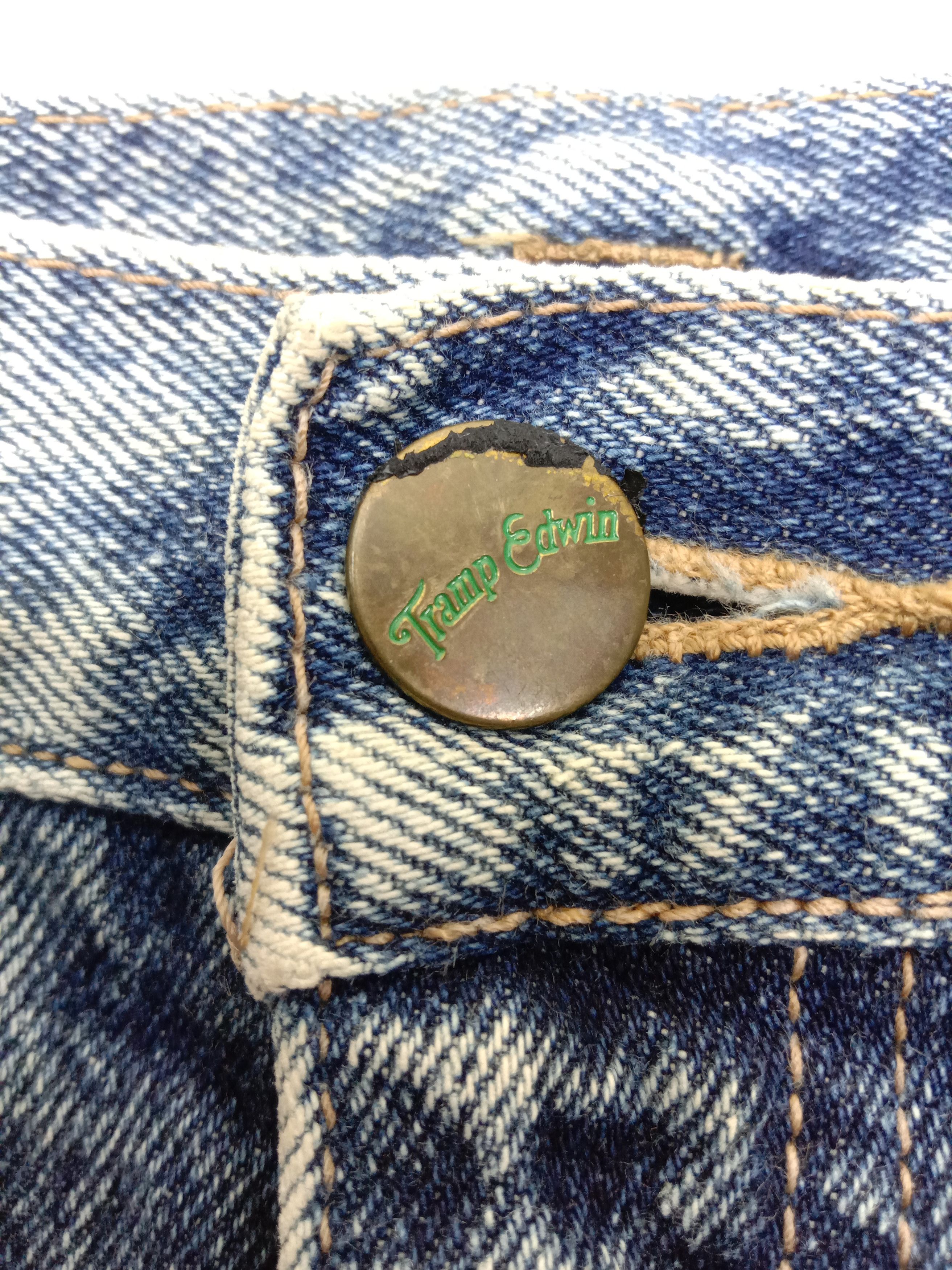 Edwin Vintage Edwin Stone Wash Denim Size 27" / US 4 / IT 40 - 10 Thumbnail