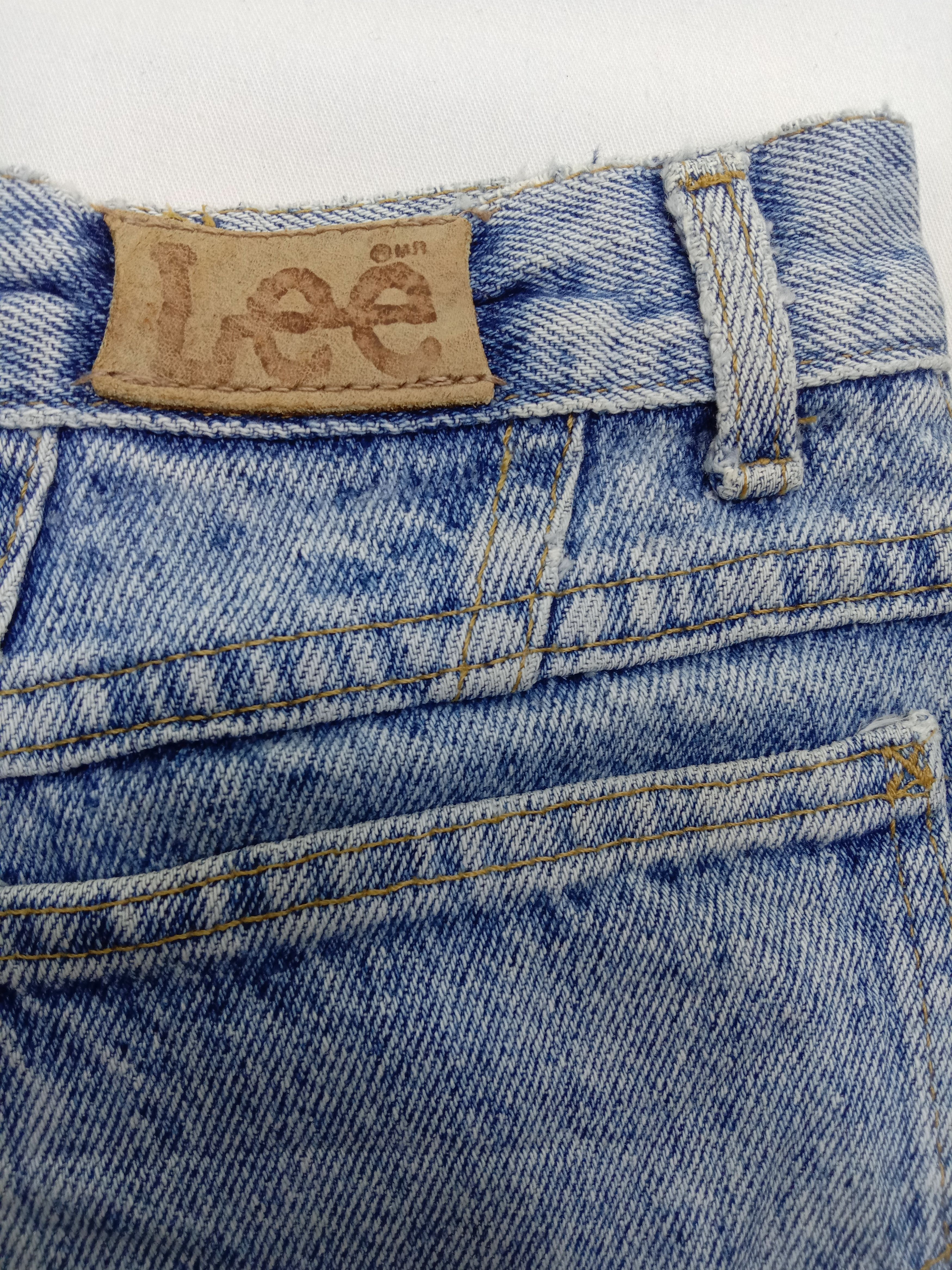 Lee Vintage 90s Lee Light Wash Mom Fit Jeans Size 28" / US 6 / IT 42 - 14 Thumbnail
